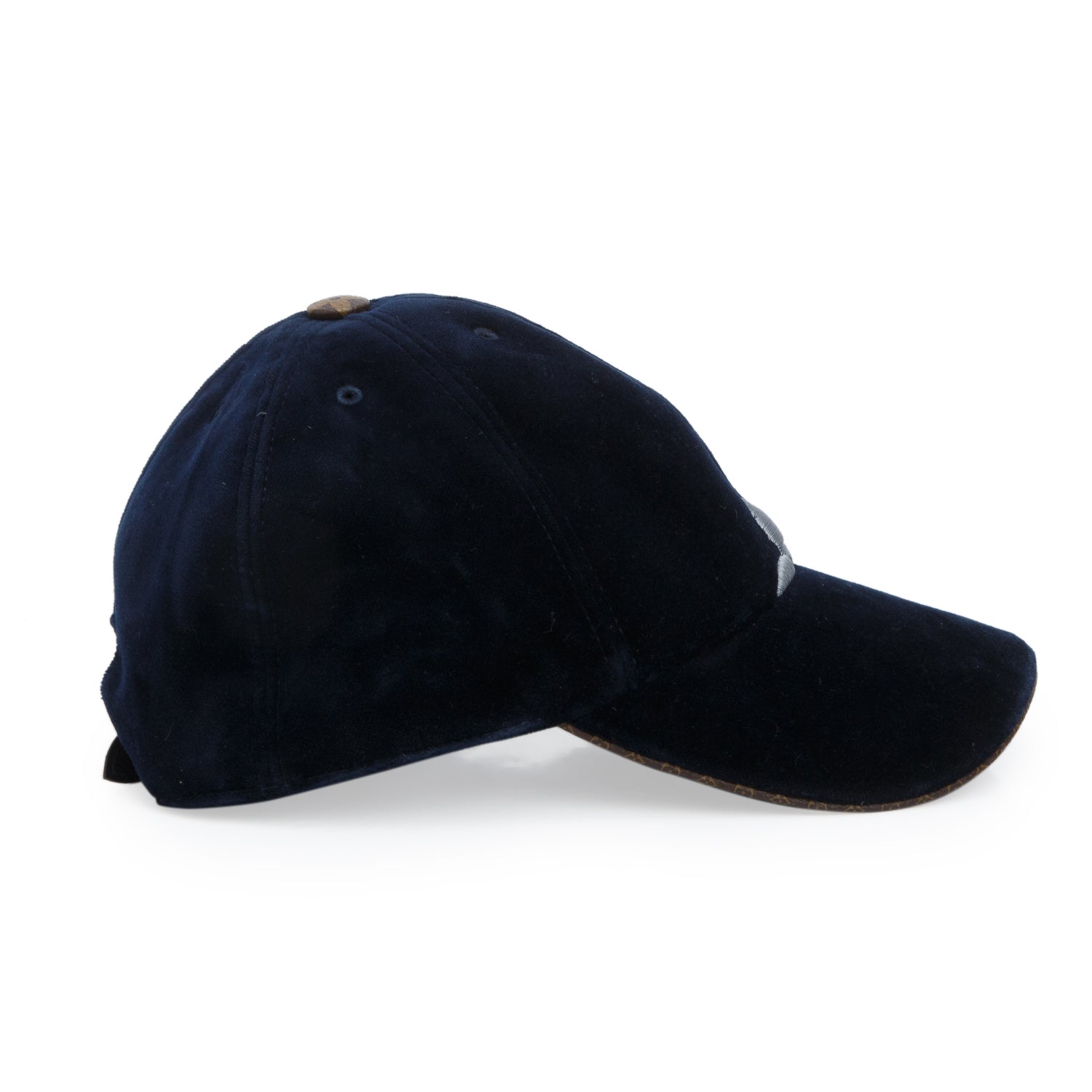Louis Vuitton 2022 Blue Velvet LV Touch Cap