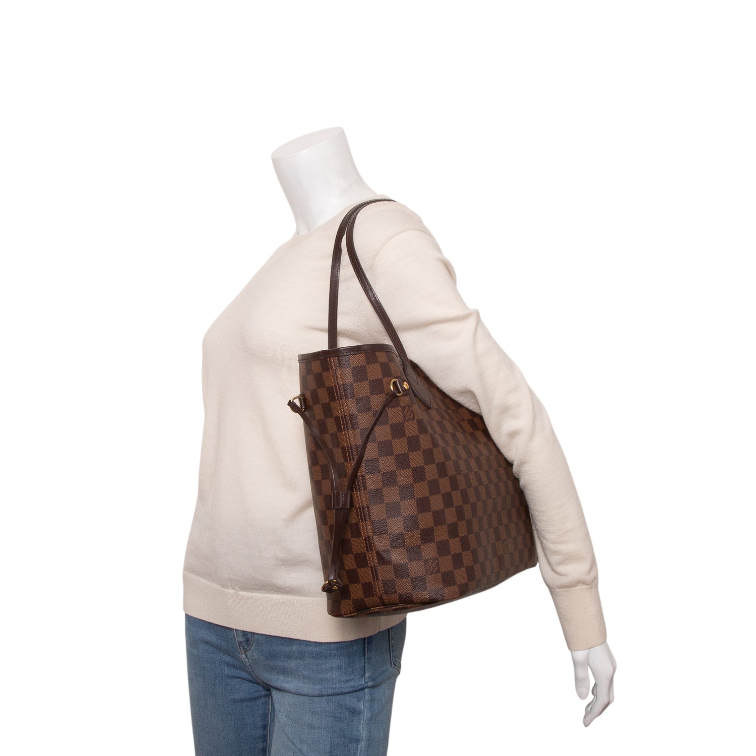 Louis Vuitton Damier Ebene Neverfull MM