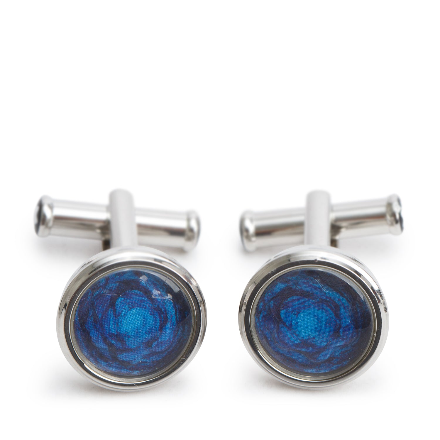 Montblanc Stainless Steel Homage To Vincent Van Gogh Cufflinks