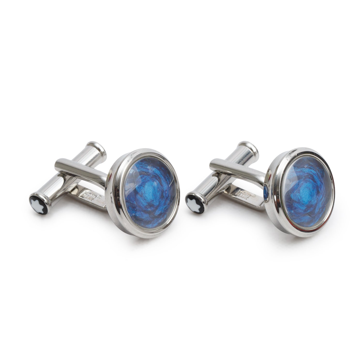Montblanc Stainless Steel Homage To Vincent Van Gogh Cufflinks