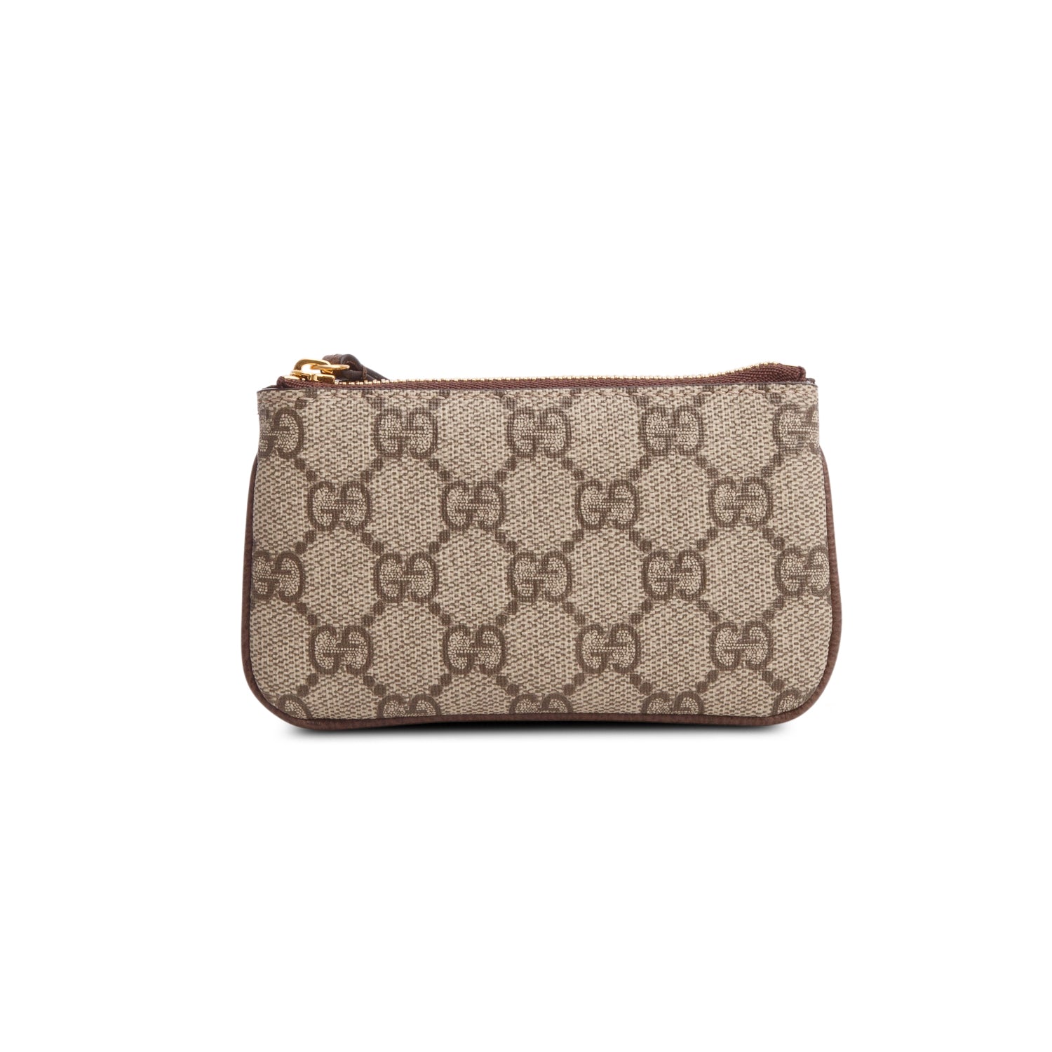 Gucci GG Supreme Monogram Zip Ophidia Key Case w/ Box