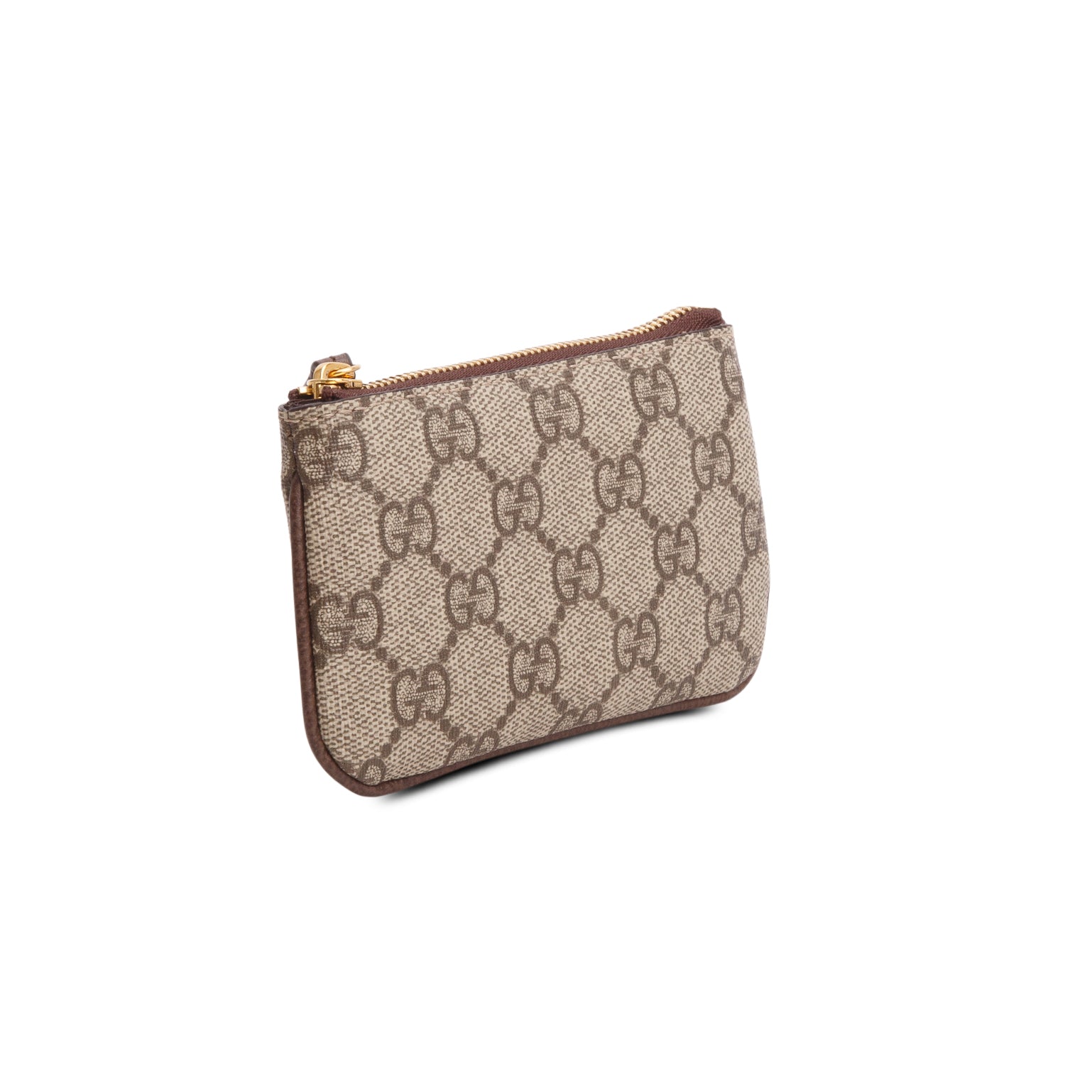 Gucci GG Supreme Monogram Zip Ophidia Key Case w/ Box