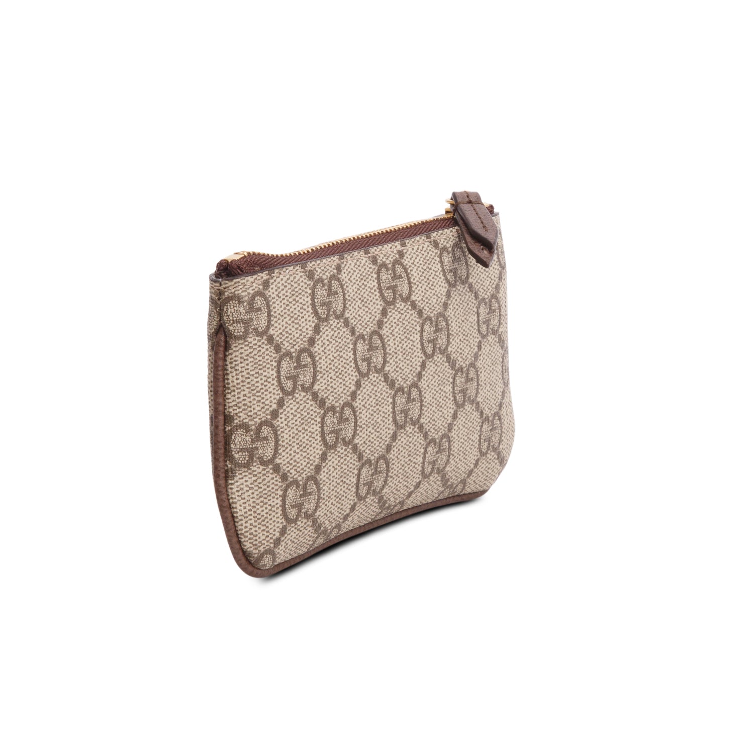 Gucci GG Supreme Monogram Zip Ophidia Key Case w/ Box