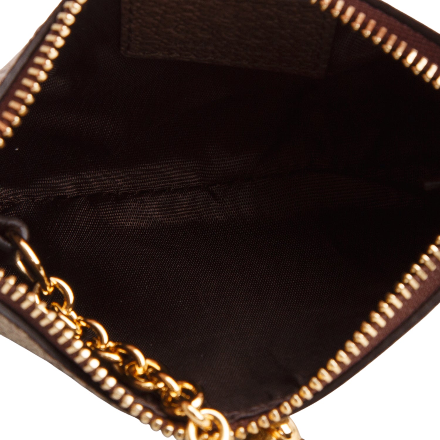 Gucci GG Supreme Monogram Zip Ophidia Key Case w/ Box