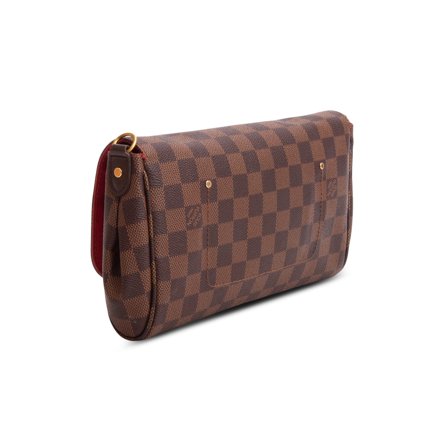 Louis Vuitton Damier Ebene Favorite MM w/ Box, Strap & Receipt
