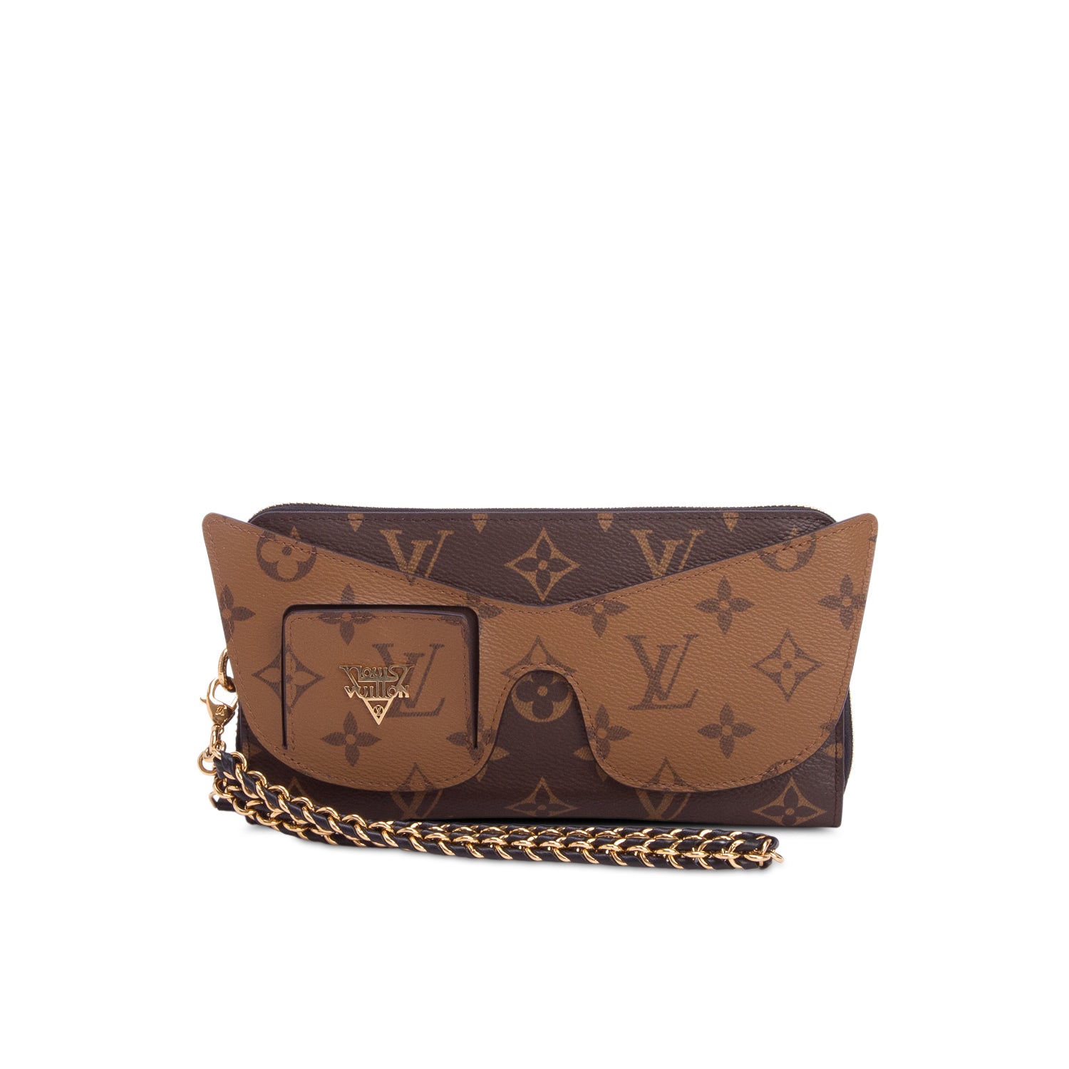 Louis Vuitton  Monogram Reverse Shades Zippy Wallet w/ Strap