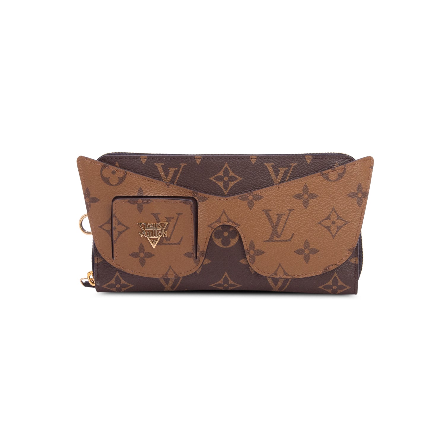 Louis Vuitton  Monogram Reverse Shades Zippy Wallet w/ Strap