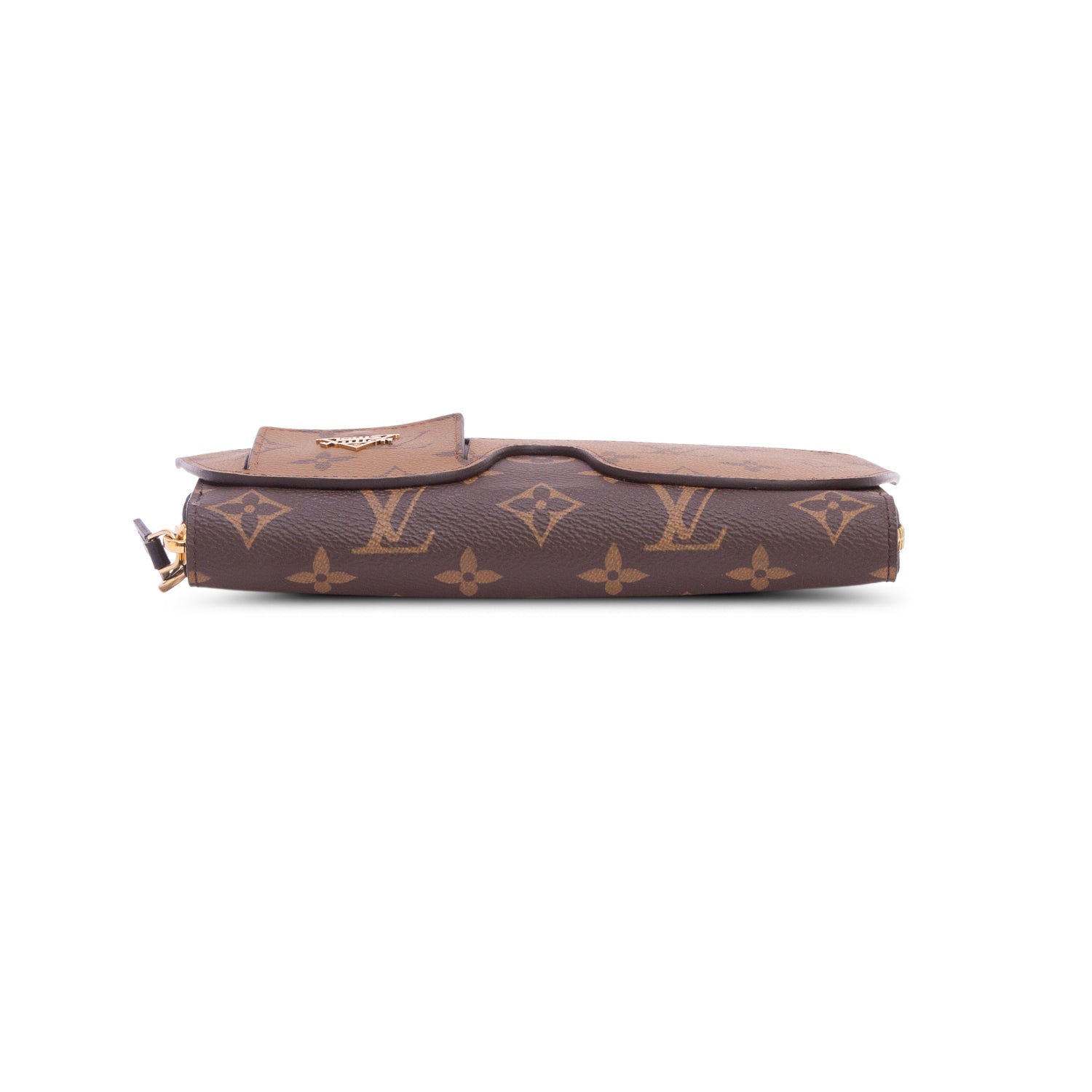 Louis Vuitton  Monogram Reverse Shades Zippy Wallet w/ Strap