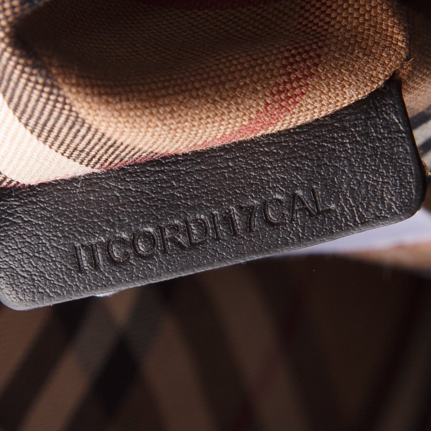 Burberry Nova Check Wool Society Tote w/ Strap