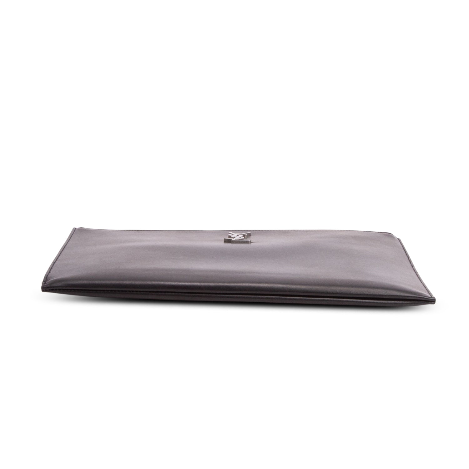 Saint Laurent 2020 Black Calfskin Ipad Holder w/ Box