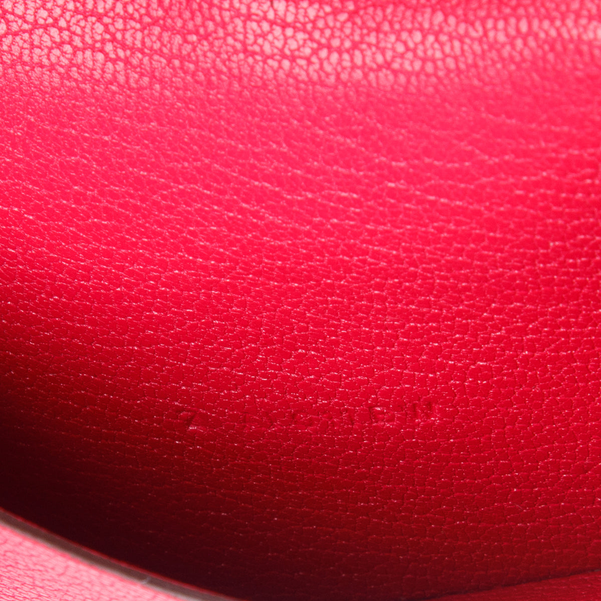Hermes 2021 Rose Extreme Chevre Mysore Leather Mini Bearn Wallet