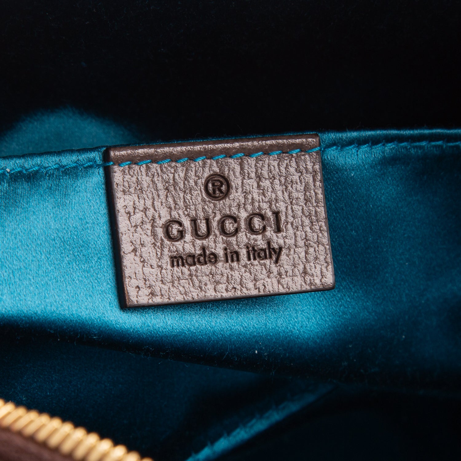 Gucci GG Supreme Monogram Textured Dollar Calfskin Web Small Ophidia Dome Shoulder Bag w/ Box