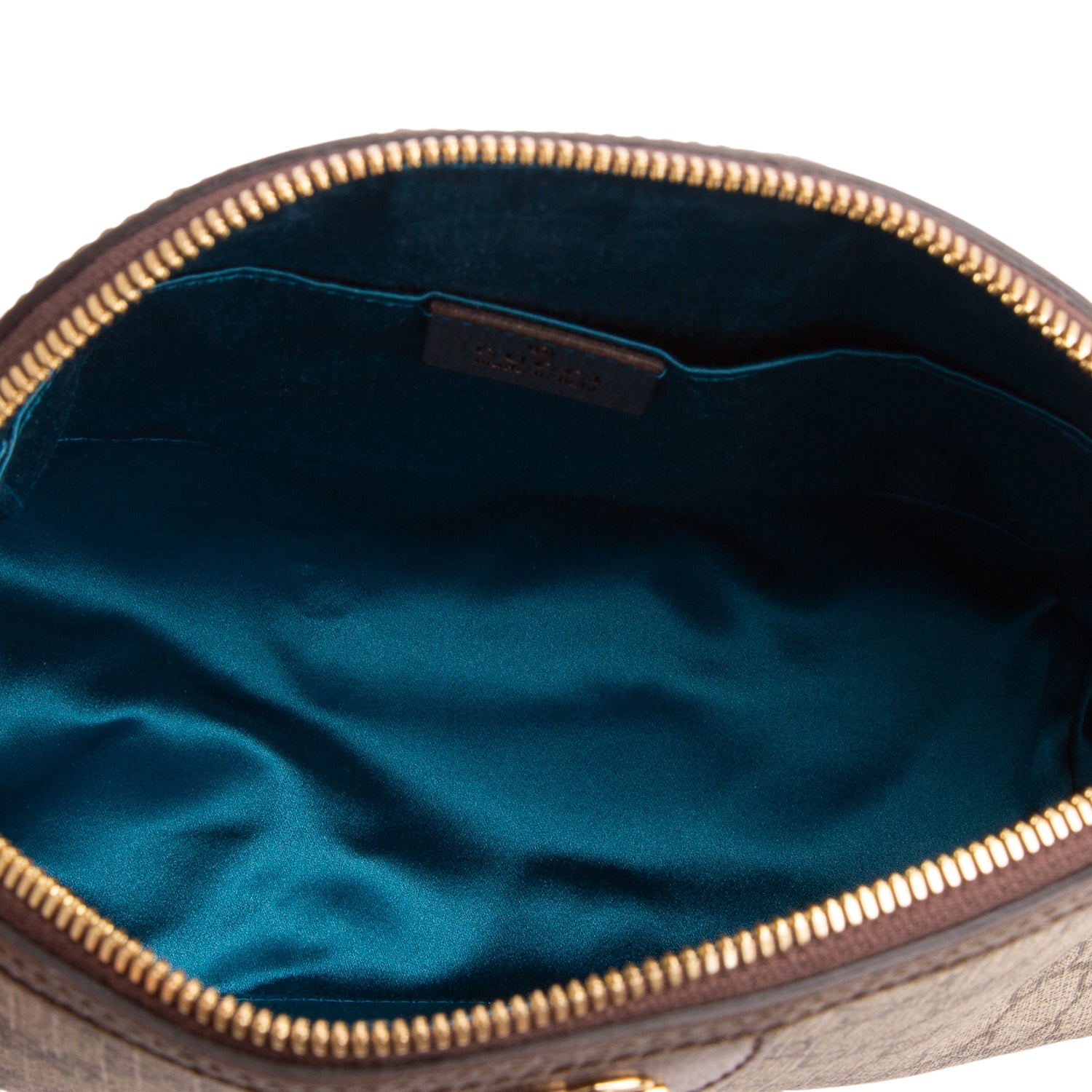 Gucci GG Supreme Monogram Textured Dollar Calfskin Web Small Ophidia Dome Shoulder Bag w/ Box