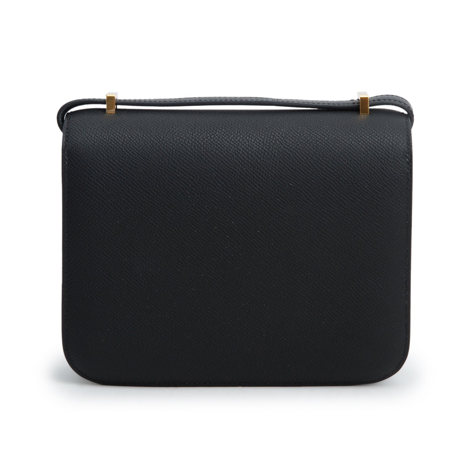 Hermes 2026 Noir Veau Epsom Leather Mini Constance III 18 w/ Box