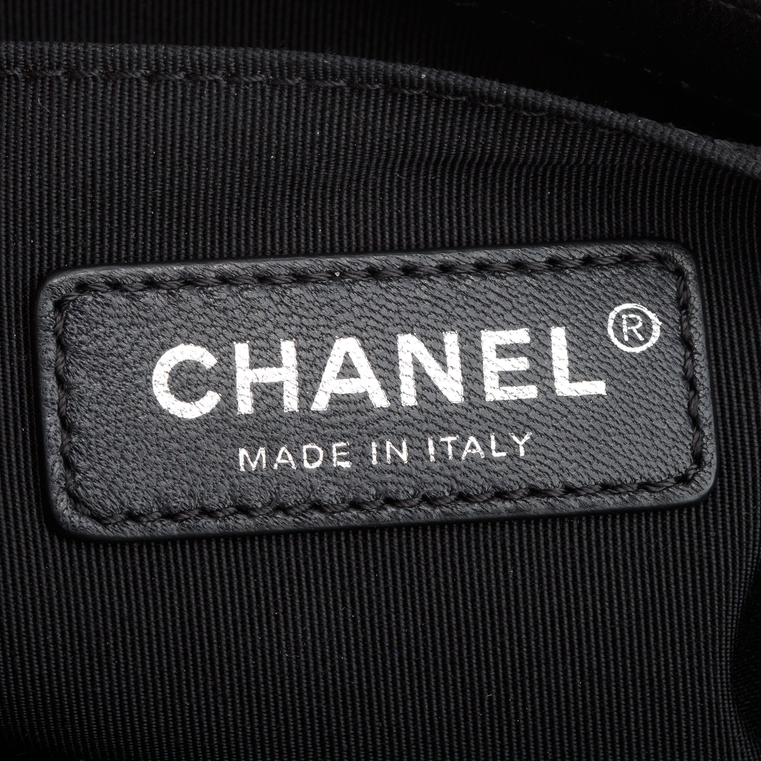 Chanel Iridescent Metal Black Lambskin Leather LED Small Boy Bag w/ Box & Authenticity Card