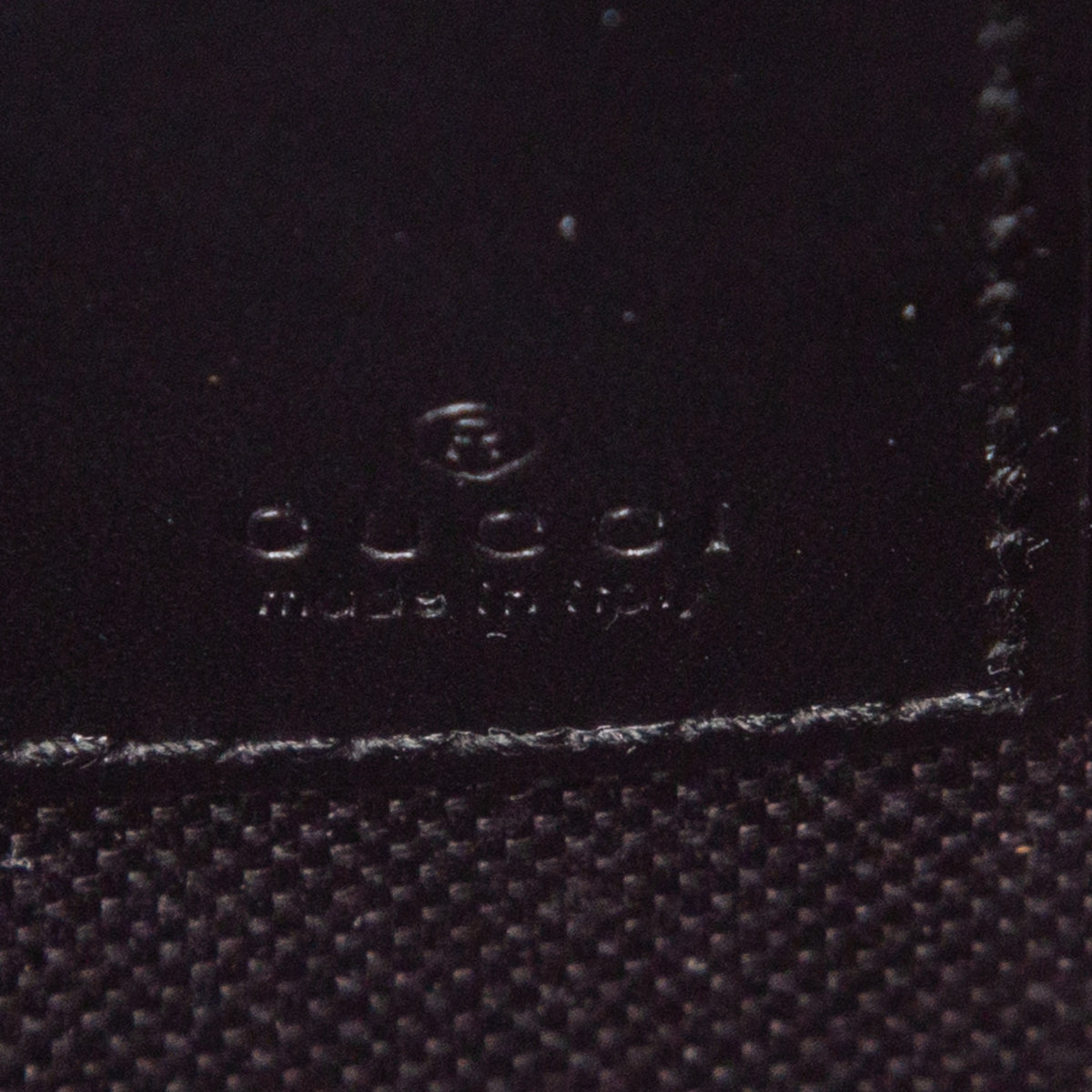 Gucci Black GG Supreme Monogram Courrier Documents Holder w/ Box