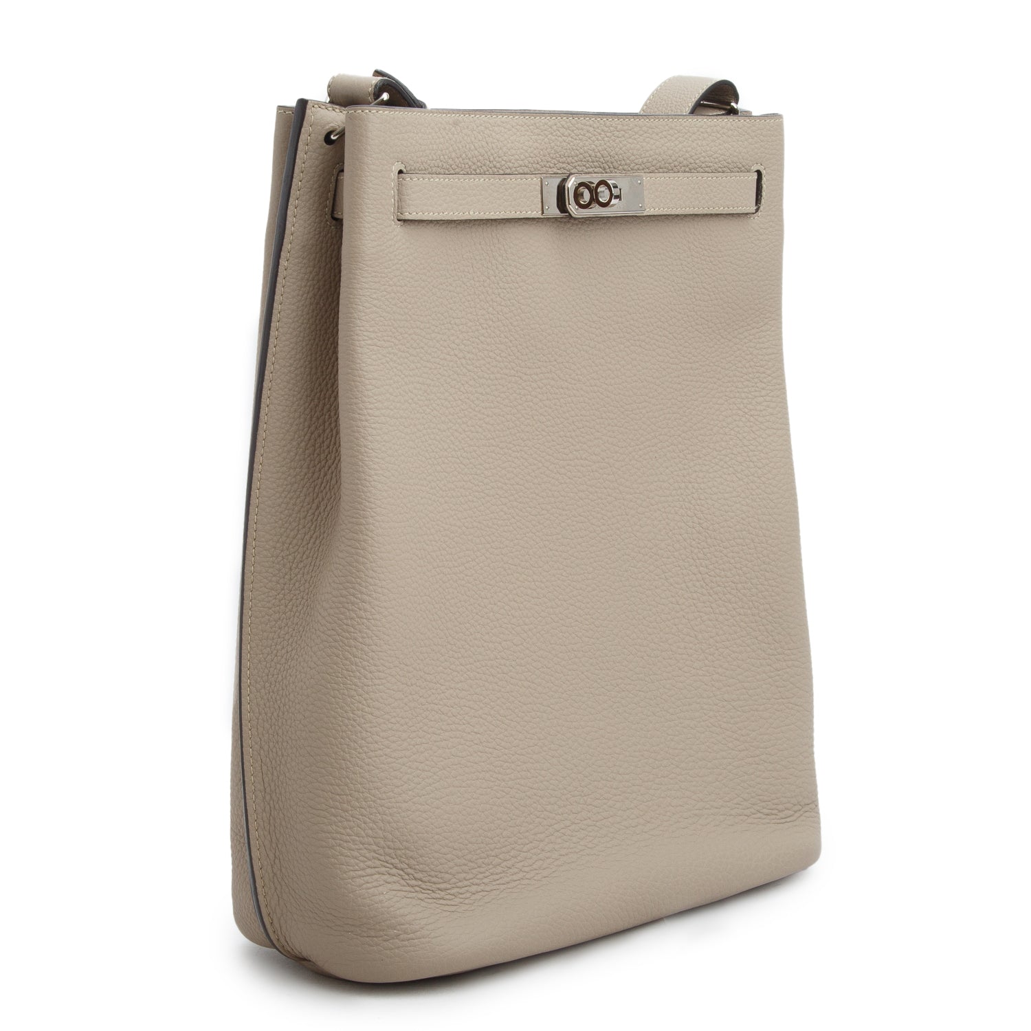 Hermes Tourterelle Togo So Kelly 26 w/ Box & Receipt
