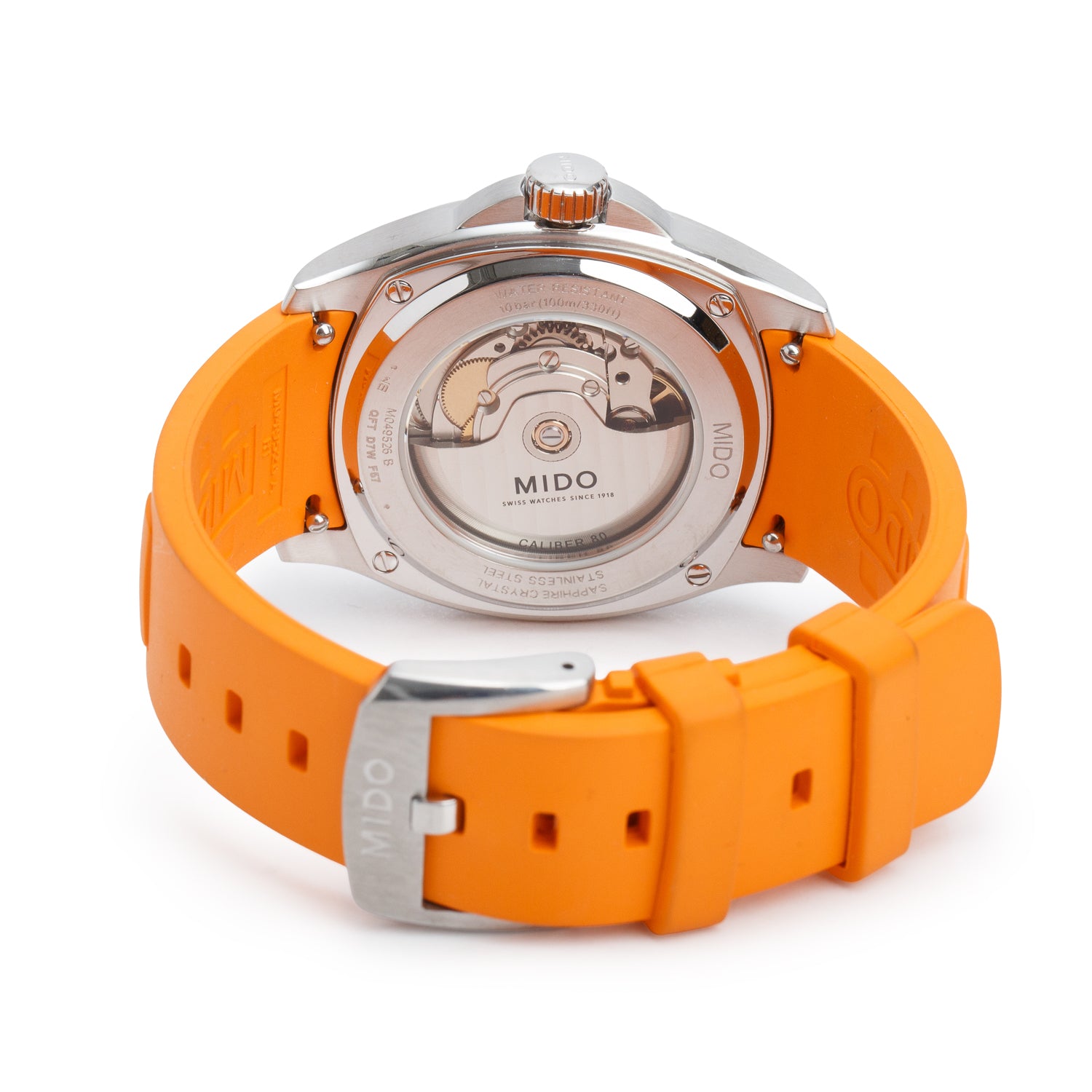 Mido 2025 Stainless Steel Multifort TV Big Date 40 MM Automatic Watch Grey Dial w/ Box & Papers