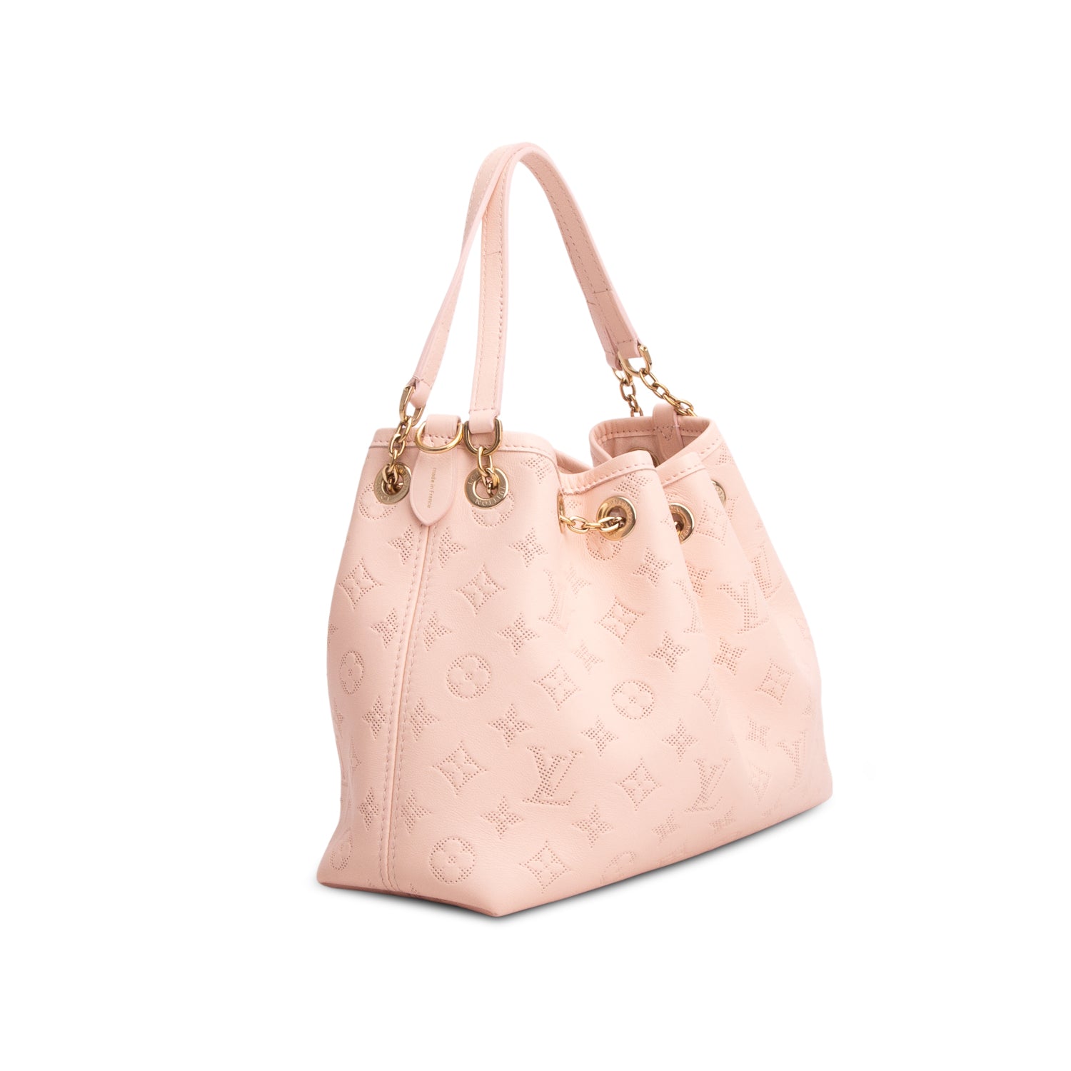 Louis Vuitton Pink Embossed Monogram LV Bundle w/ Pouch & Strap