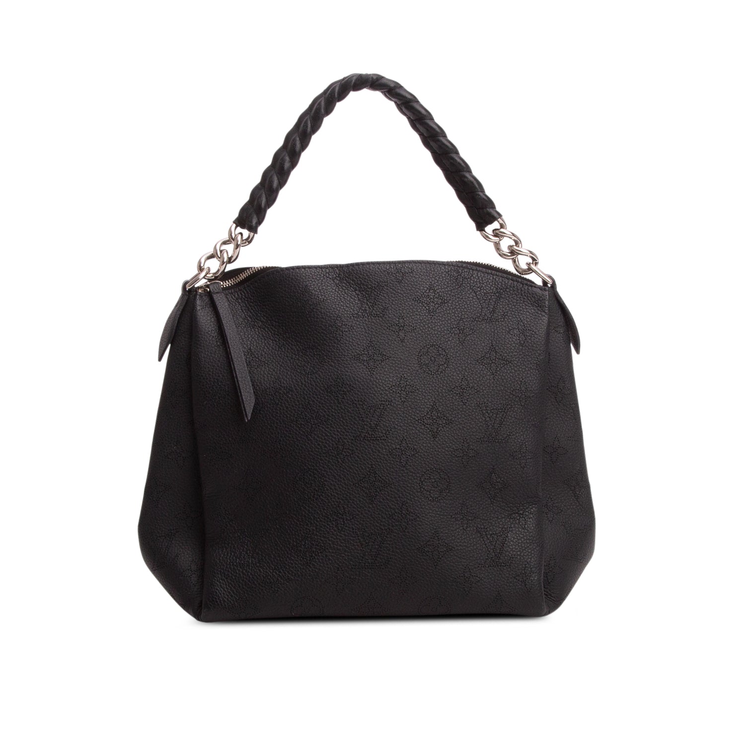Louis Vuitton Black Mahina Babylone Chain BB w/ Strap