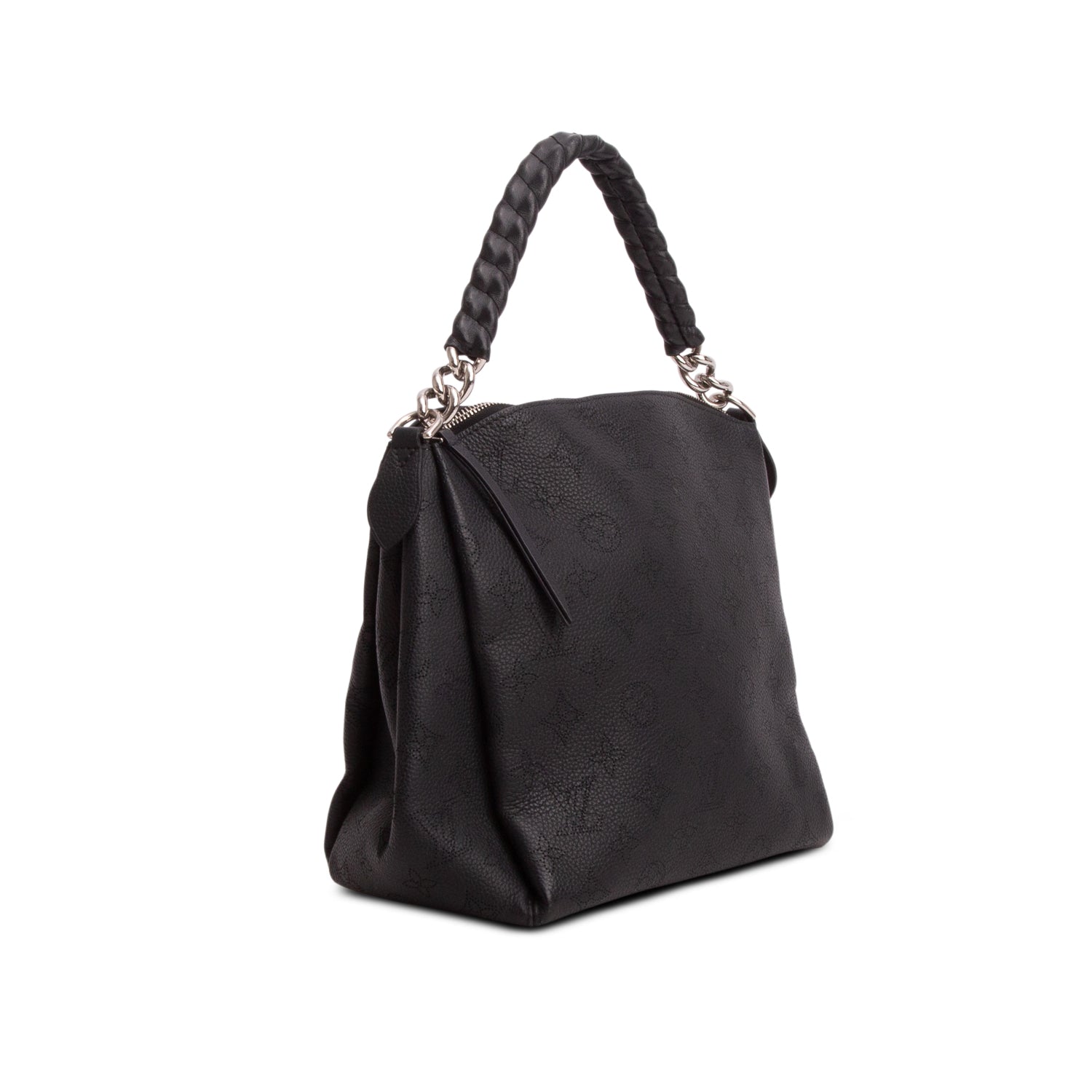 Louis Vuitton Black Mahina Babylone Chain BB w/ Strap
