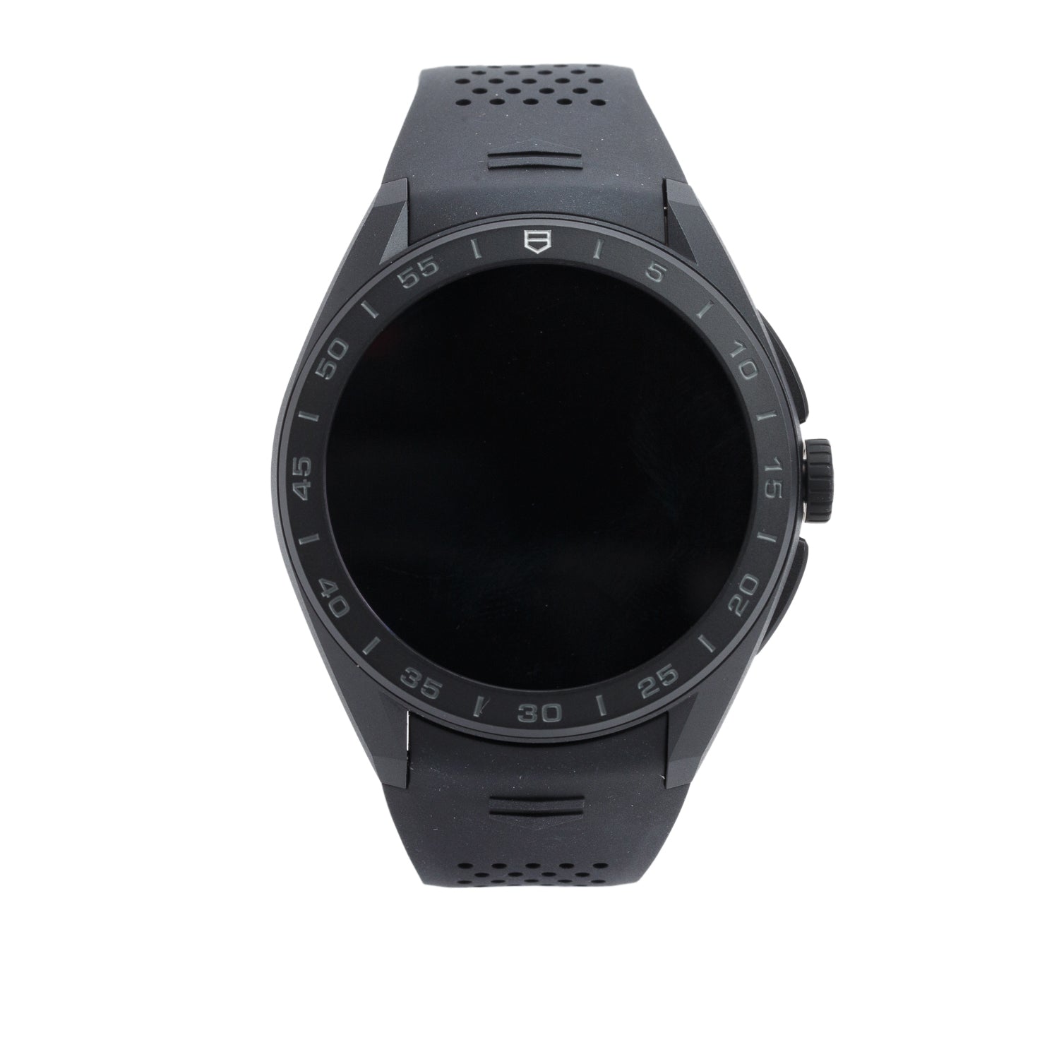Tag Heuer 2025 Black DLC Titanium Connected Calibre E5 45 MM Digital Smart Watch SBT8A80.BT6293 w/ Box, Papers & Charger