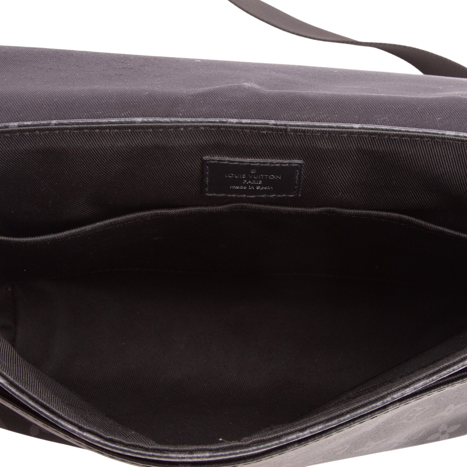 Louis Vuitton Monogram Eclipse District PM Bag w/ Box
