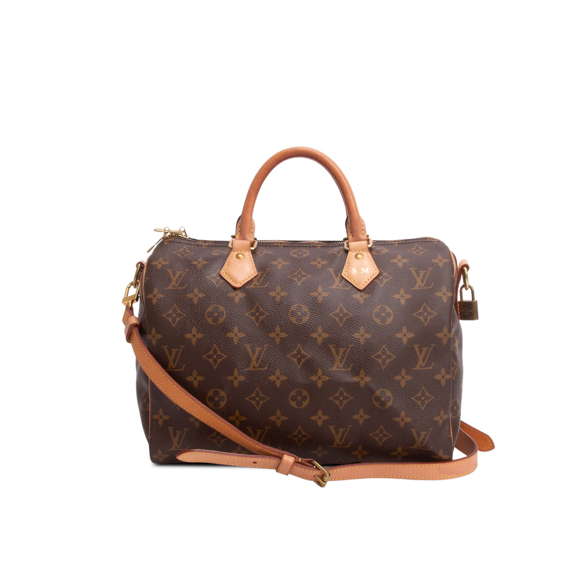 Louis Vuitton Monogram Speedy Bandouliere 30 w/ Receipt & Strap