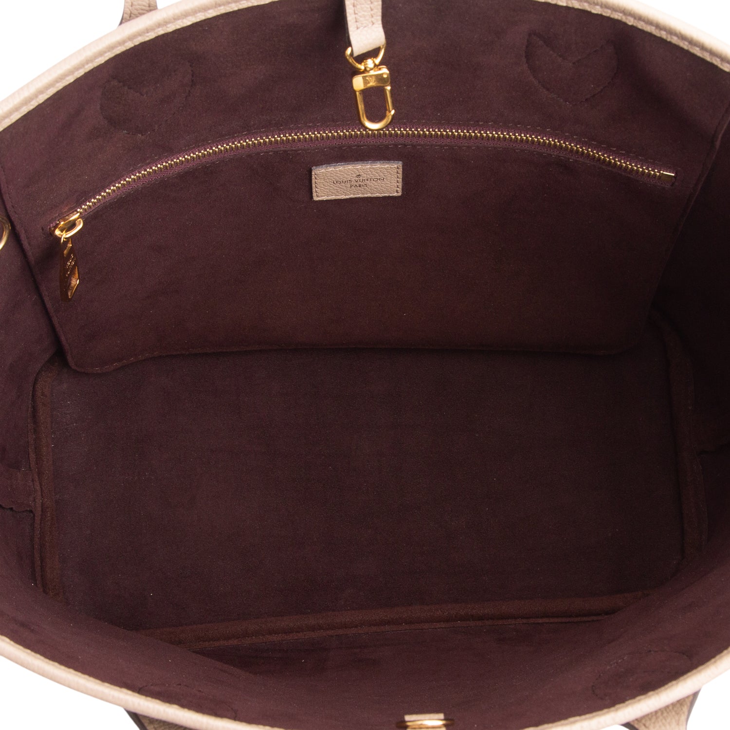 Louis Vuitton Turtledove Empreinte Monogram Giant Neverfull MM