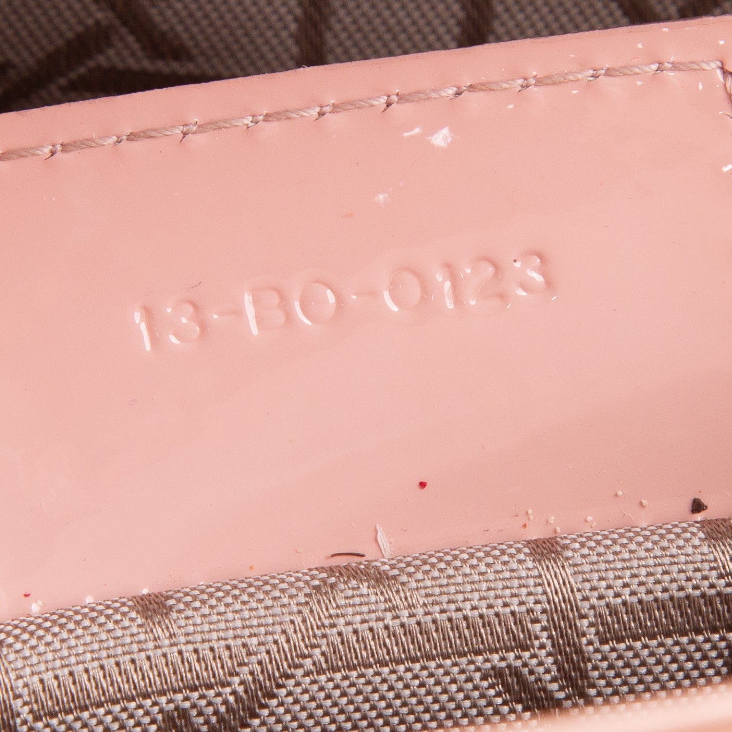Christian Dior Pink Cannage Patent Leather Large Lady Dior w/ Strap