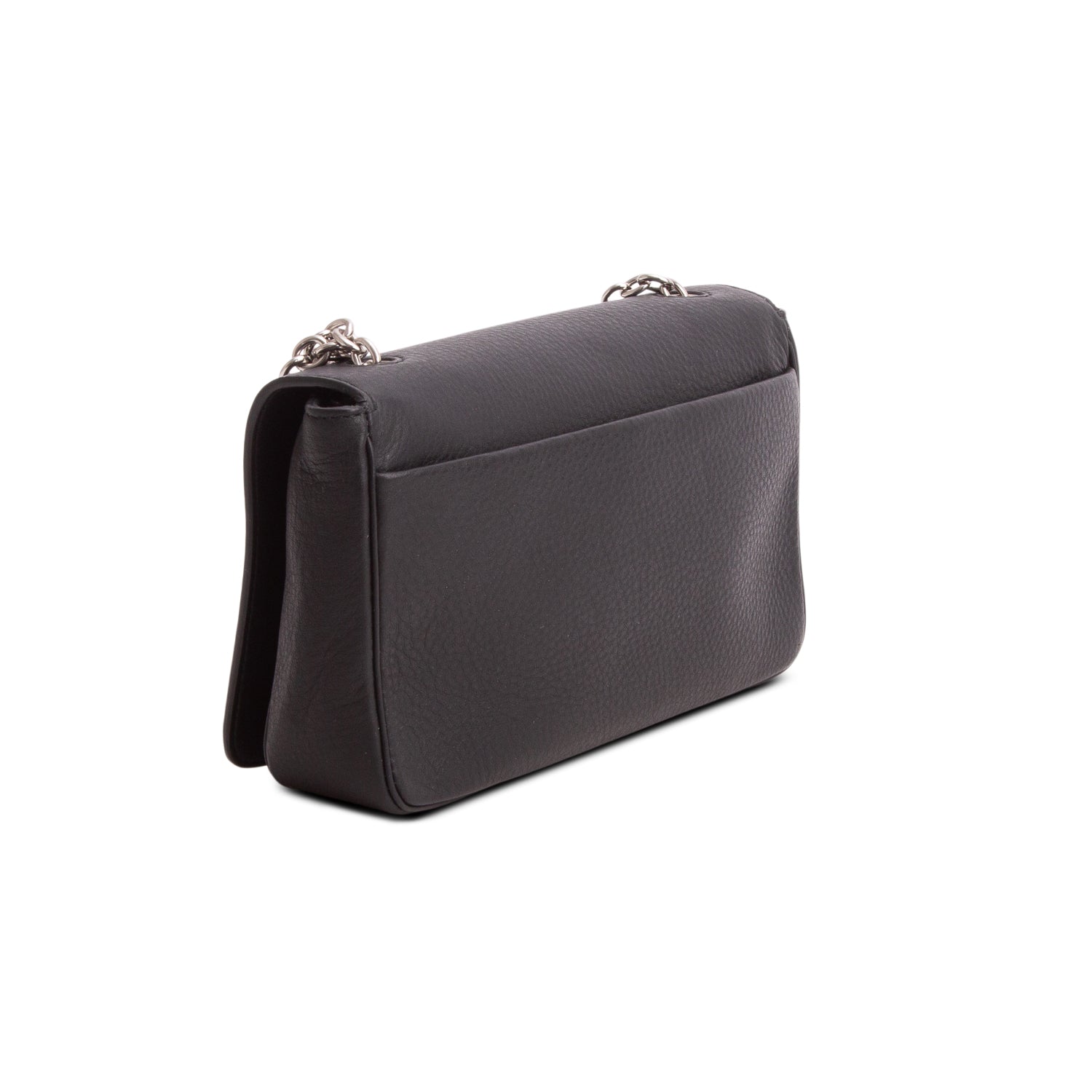 Balenciaga Black Calfskin Everyday Wallet on Chain