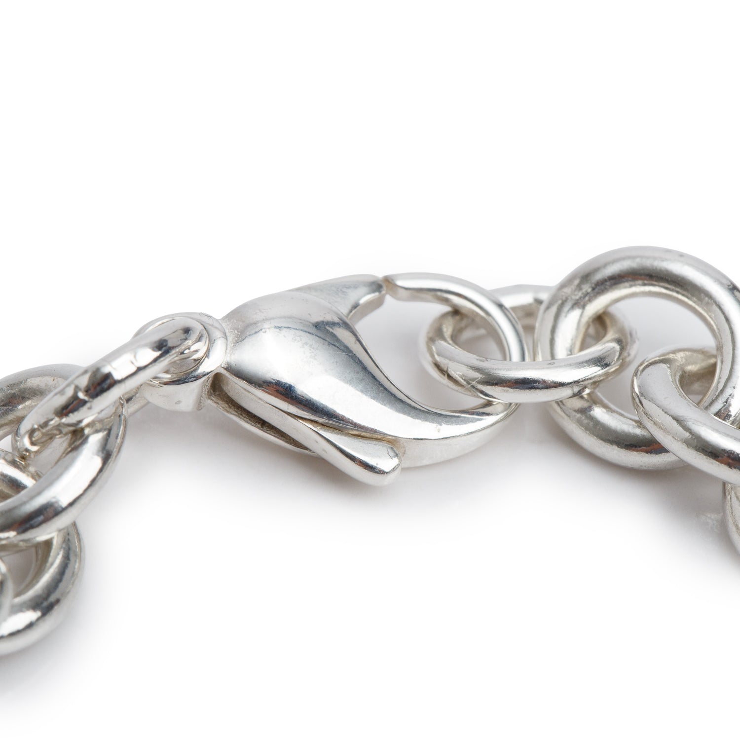 Tiffany & Co. Sterling Silver Medium Round Link Bracelet