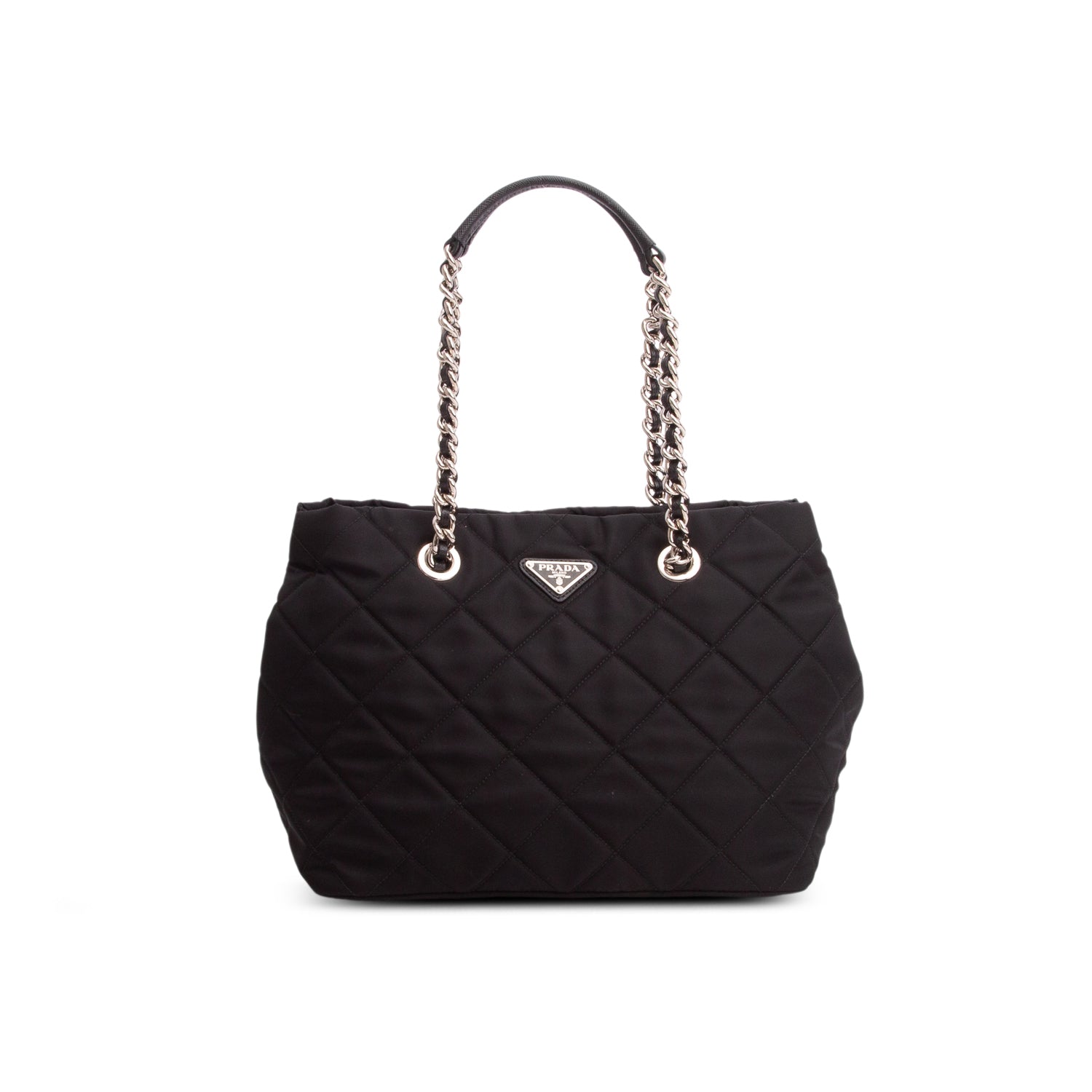 Prada Prada Nylon Tessuto Impuntu Quilted Tote