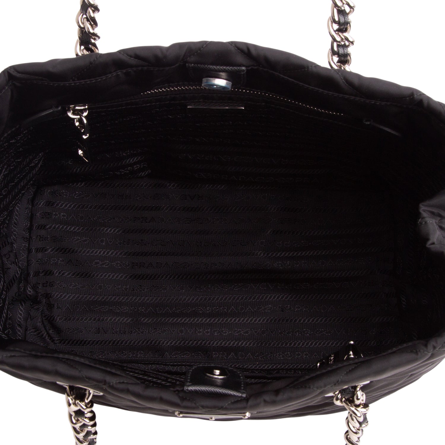 Prada Prada Nylon Tessuto Impuntu Quilted Tote