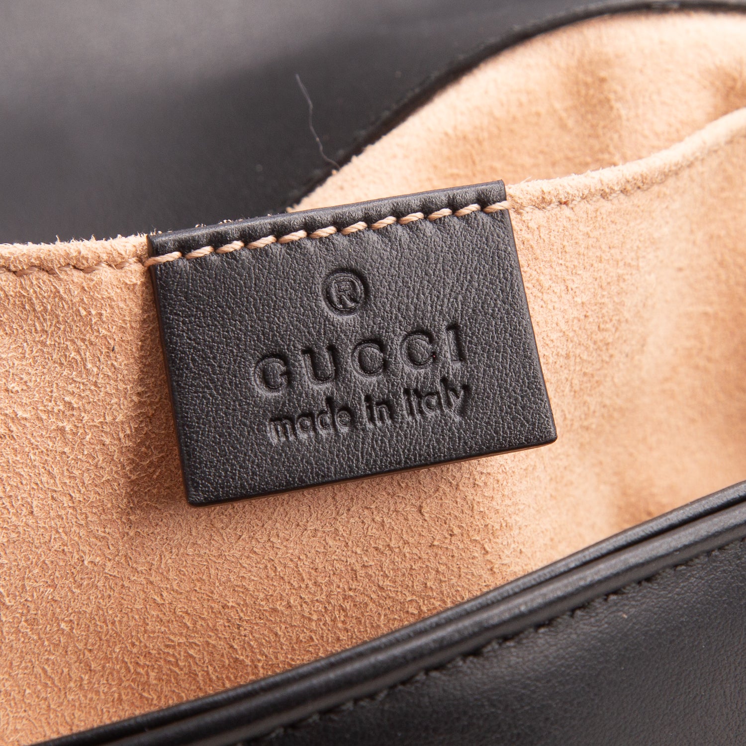 Gucci Black GG Marmont Matelasse Small Shoulder Bag