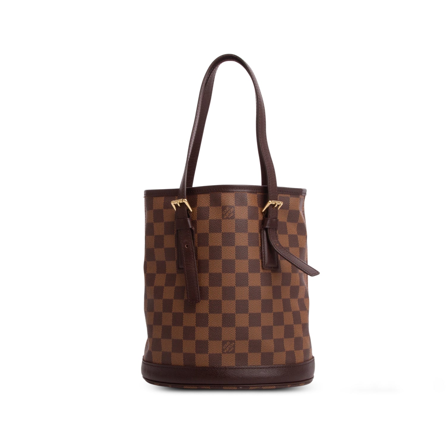 Louis Vuitton Damier Ebene Marais Bucket Bag 23
