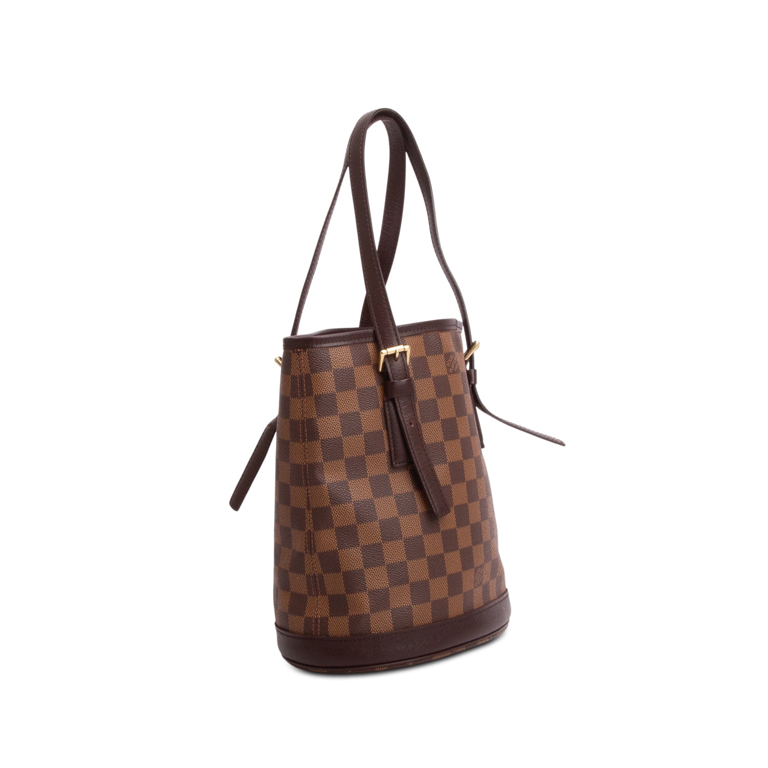 Louis Vuitton Damier Ebene Marais Bucket Bag 23