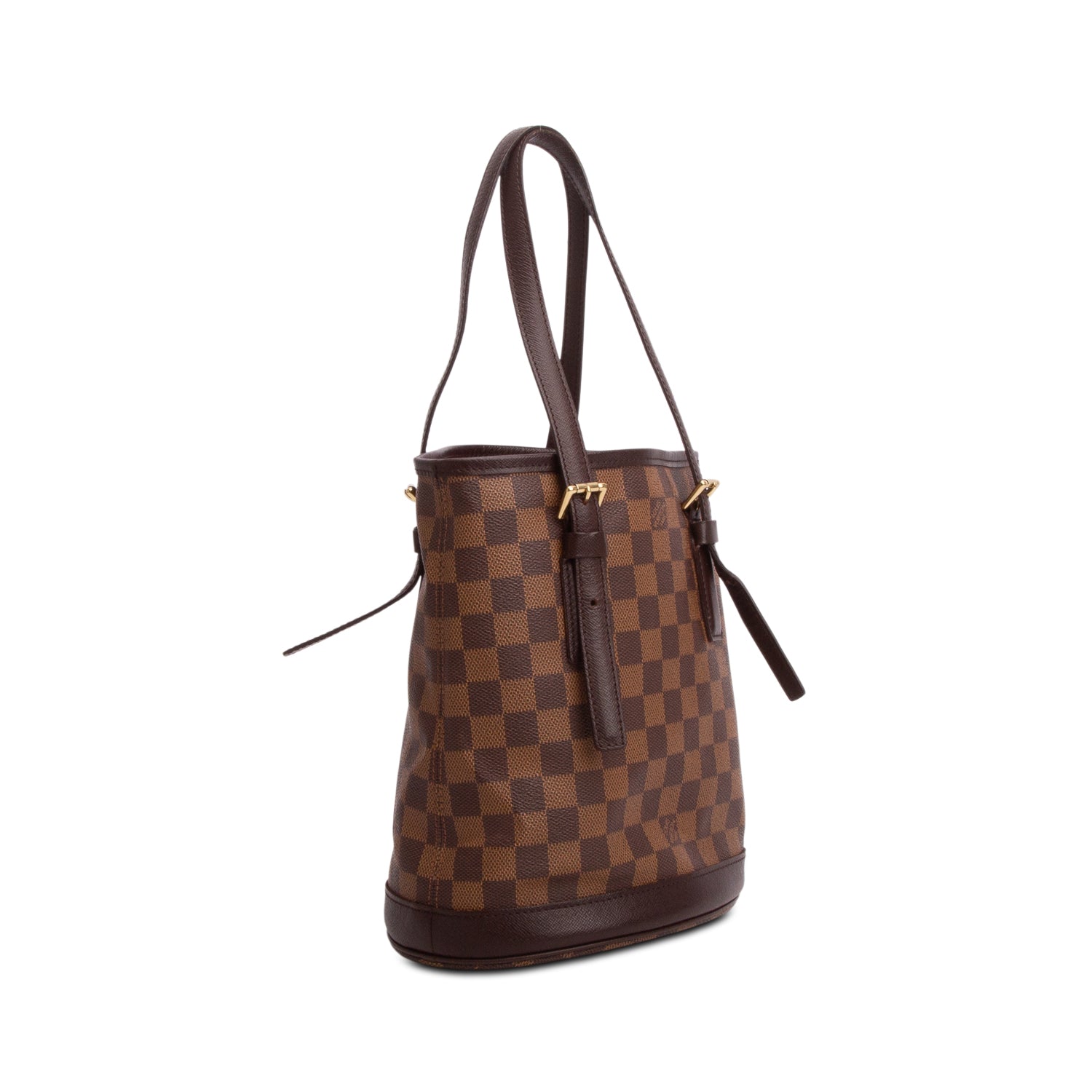 Louis Vuitton Damier Ebene Marais Bucket Bag 23