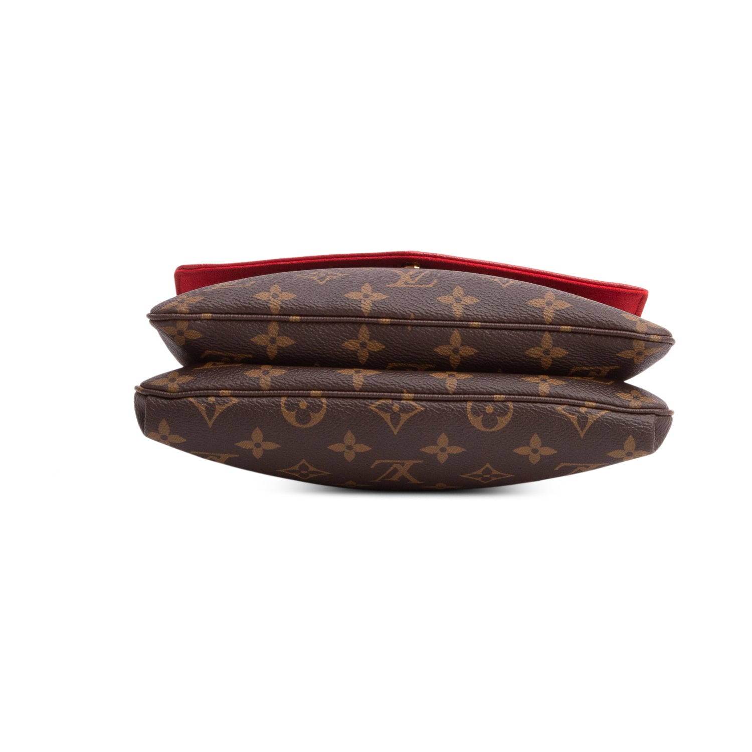 Louis Vuitton Red Monogram Twice