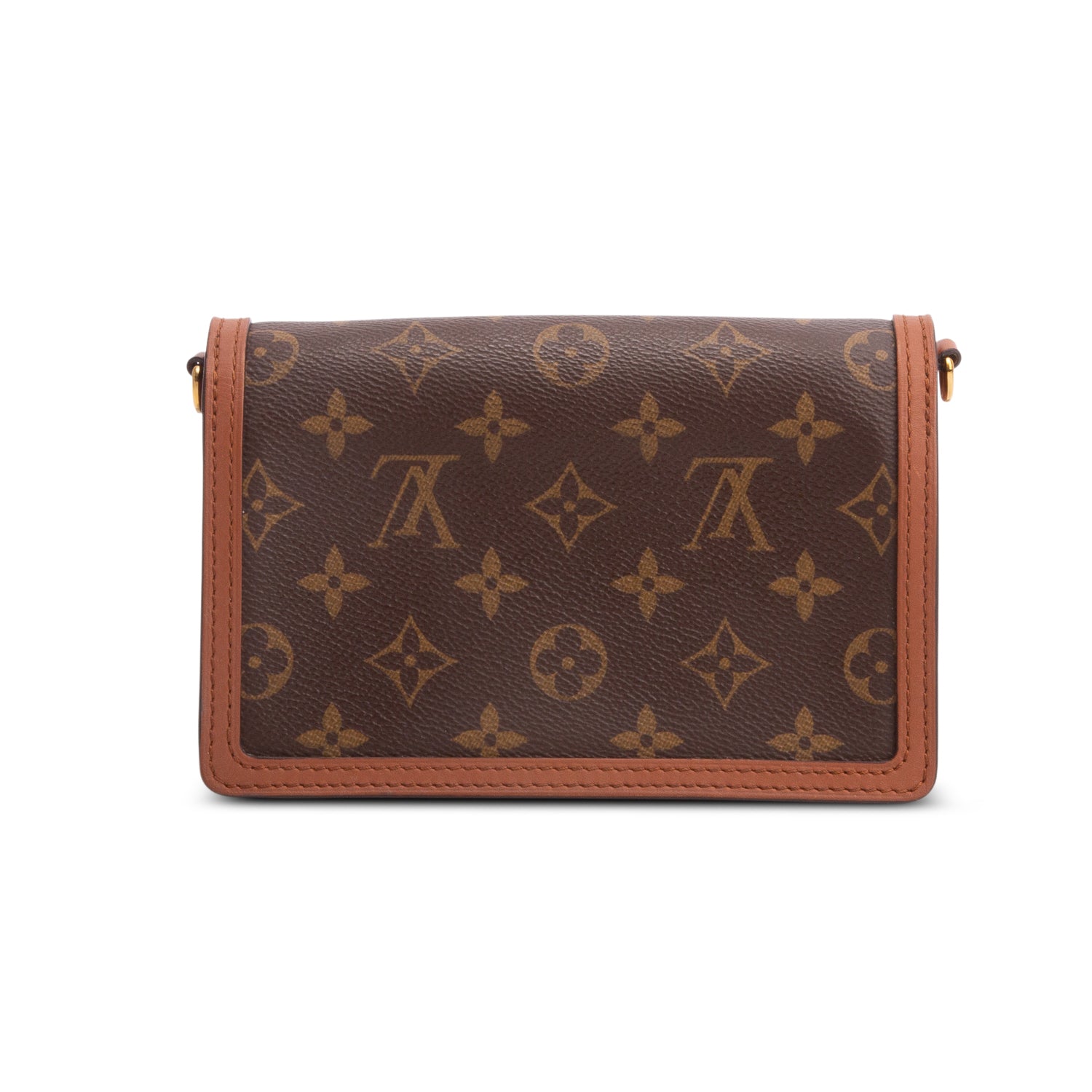 Louis Vuitton Reverse Monogram Dauphine Chain Wallet