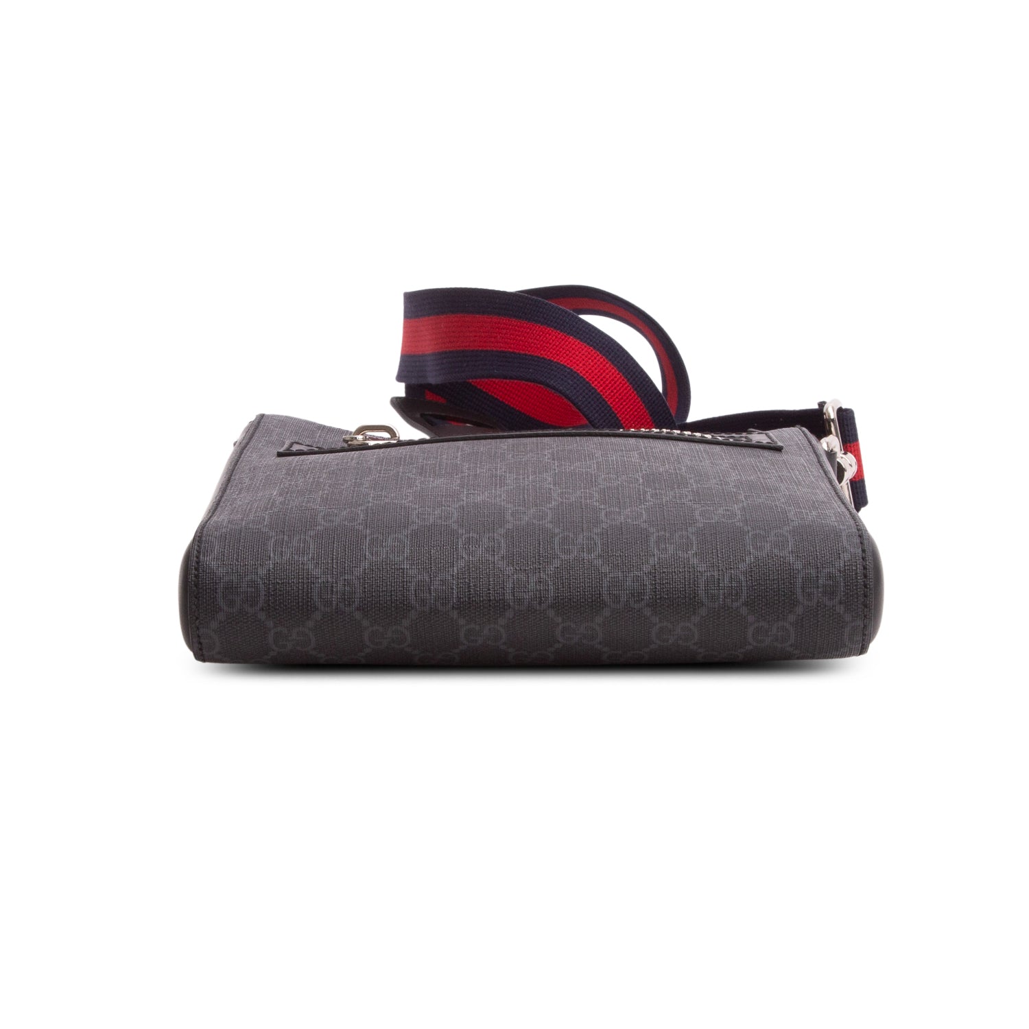 Gucci Black GG Supreme Small Messenger Bag