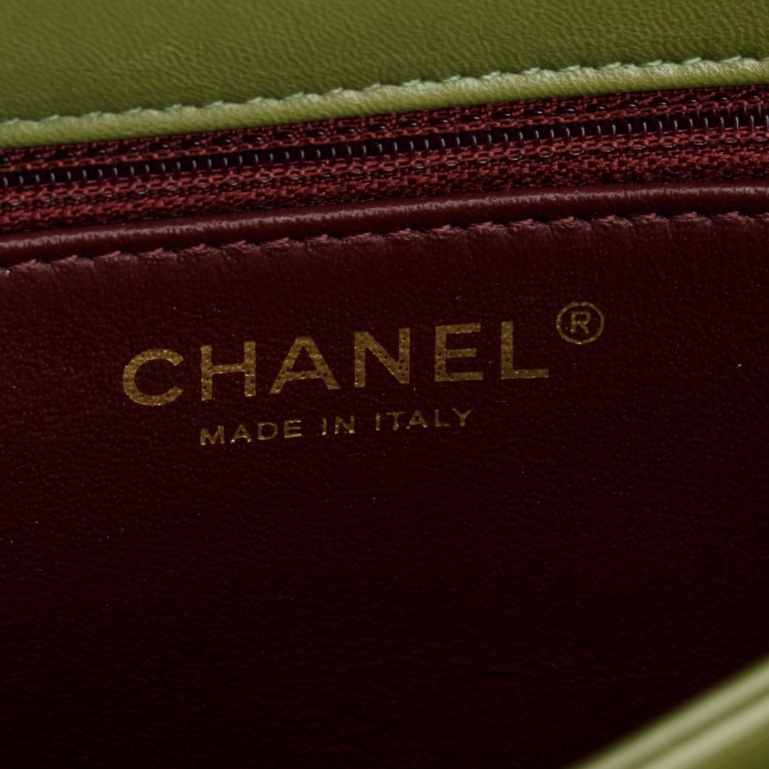 Chanel Green Lambskin Quilted Medium Trendy CC Flap w/ Box & Authenticity Card