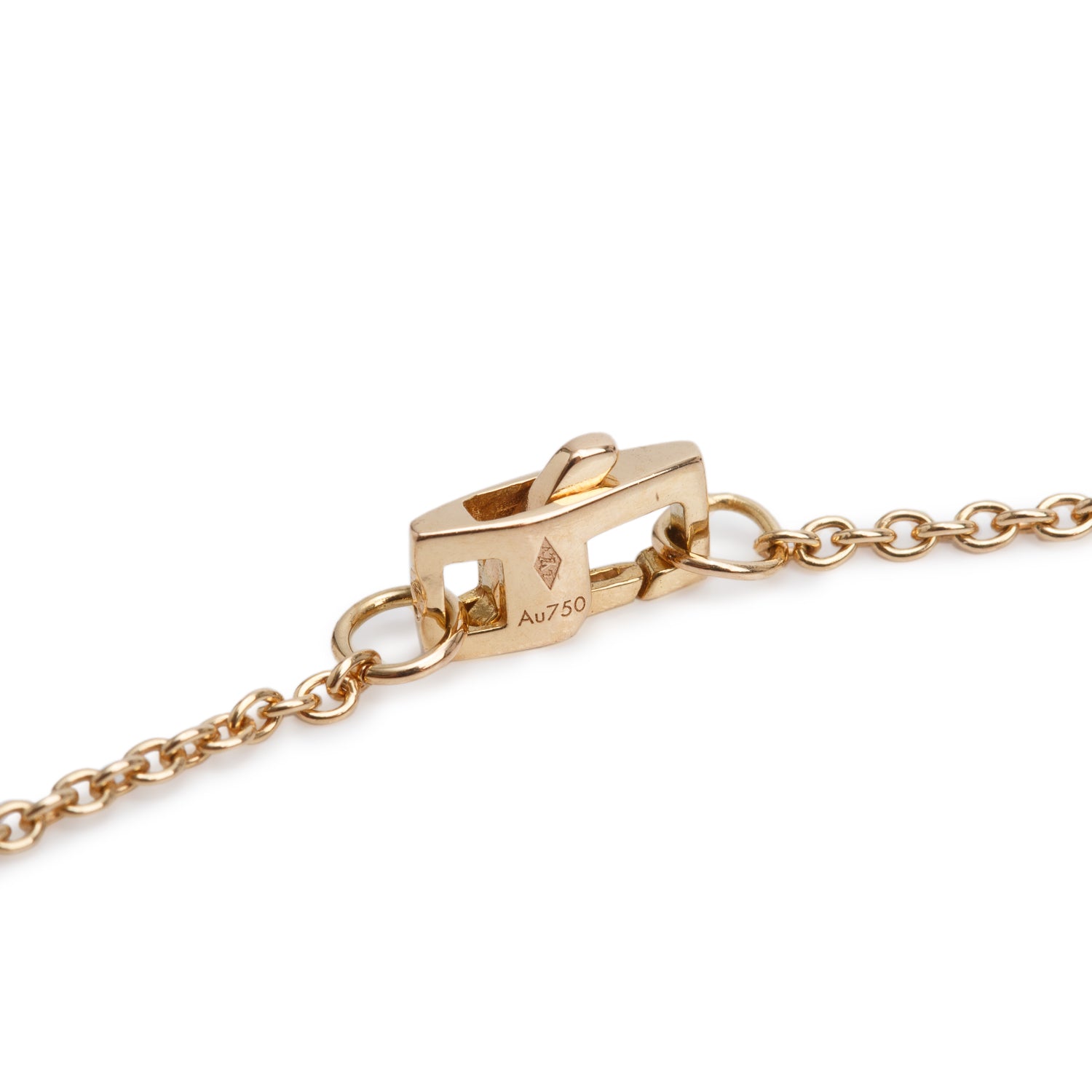 Louis Vuitton 18k Rose Gold Diamond Idylle Blossom Pendant Necklace w/ Box