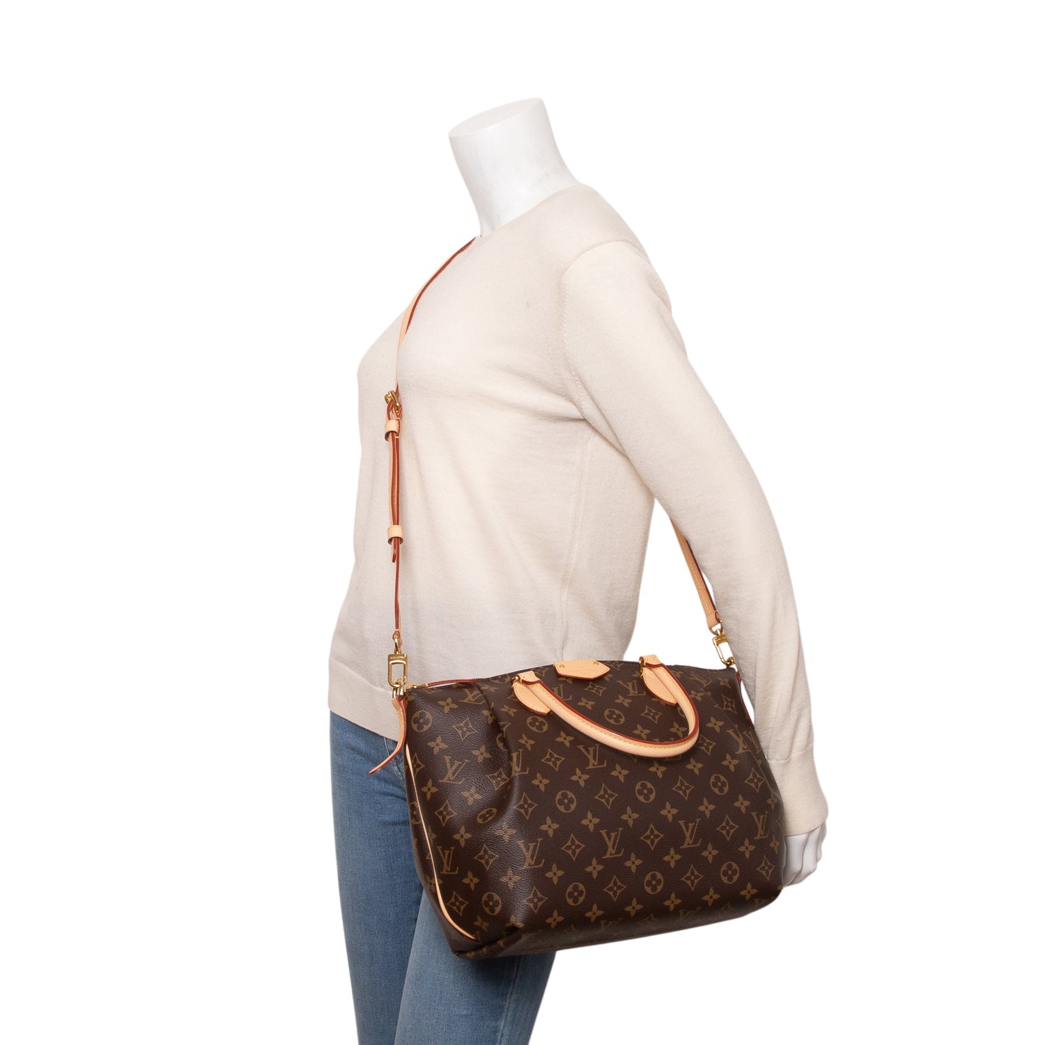 Louis Vuitton Monogram Turenne MM w/ Box & Strap