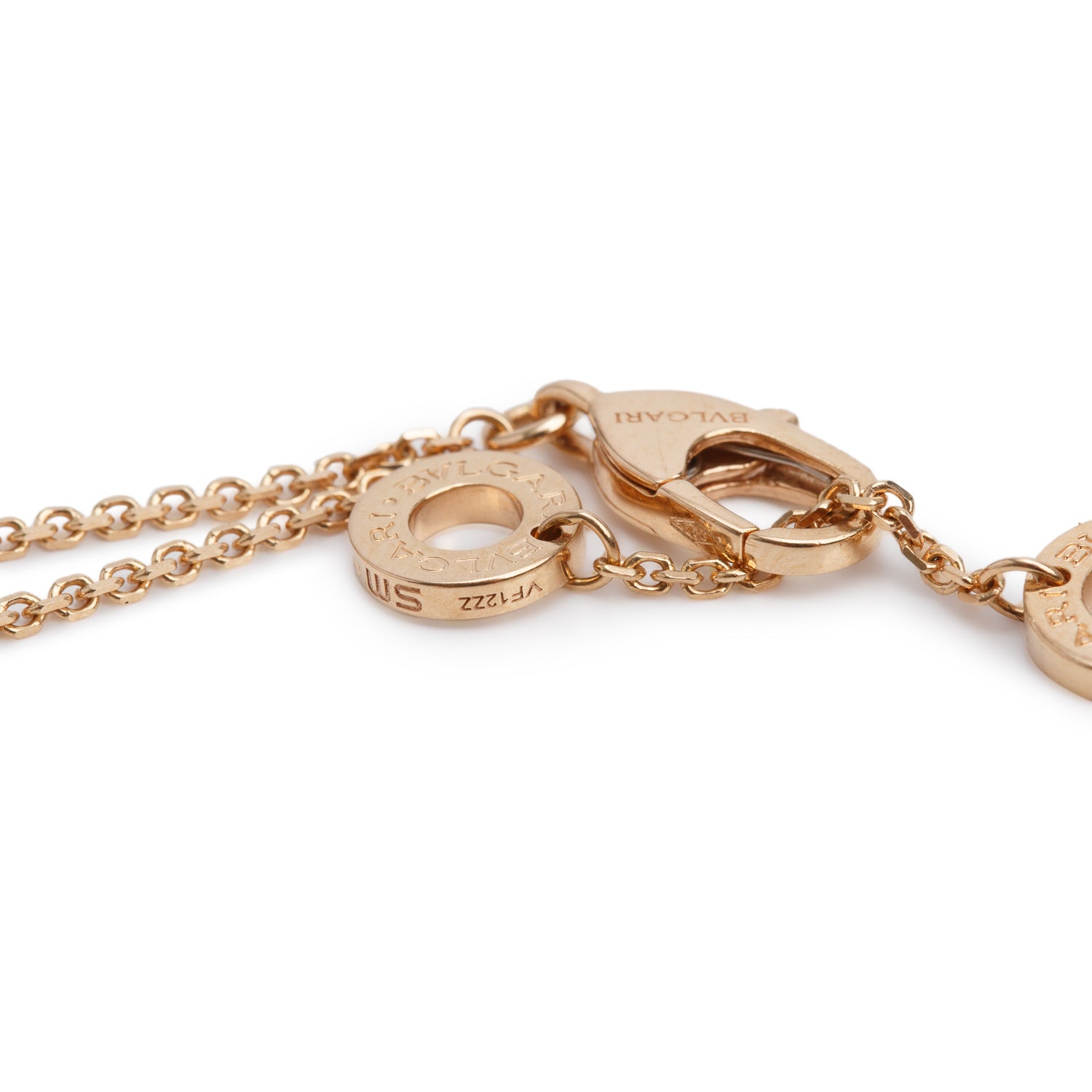 BVLGARI 18k Rose Gold Mother of Pearl Divas' Dream Bracelet w/ Box & Certificate