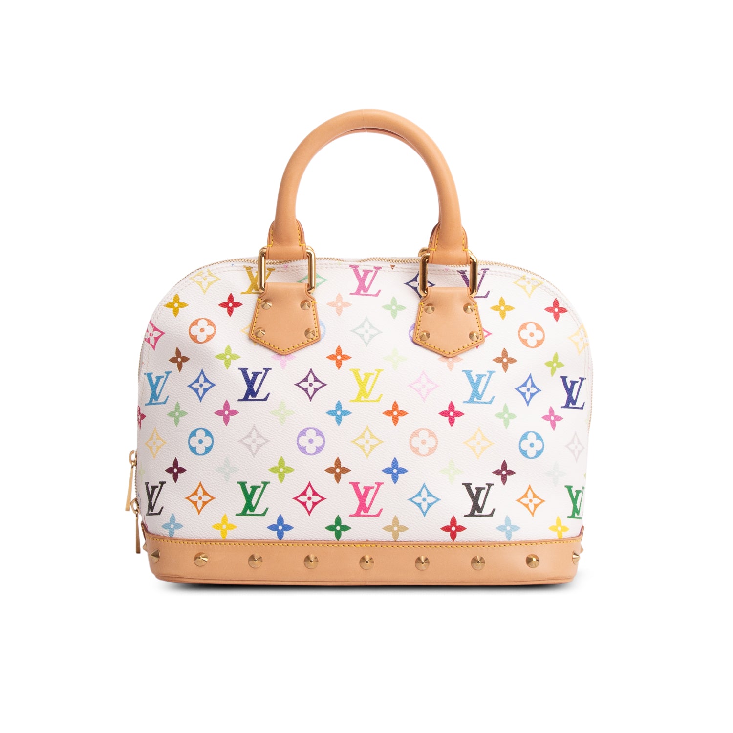 Louis Vuitton White Monogram Multicolore Alma PM