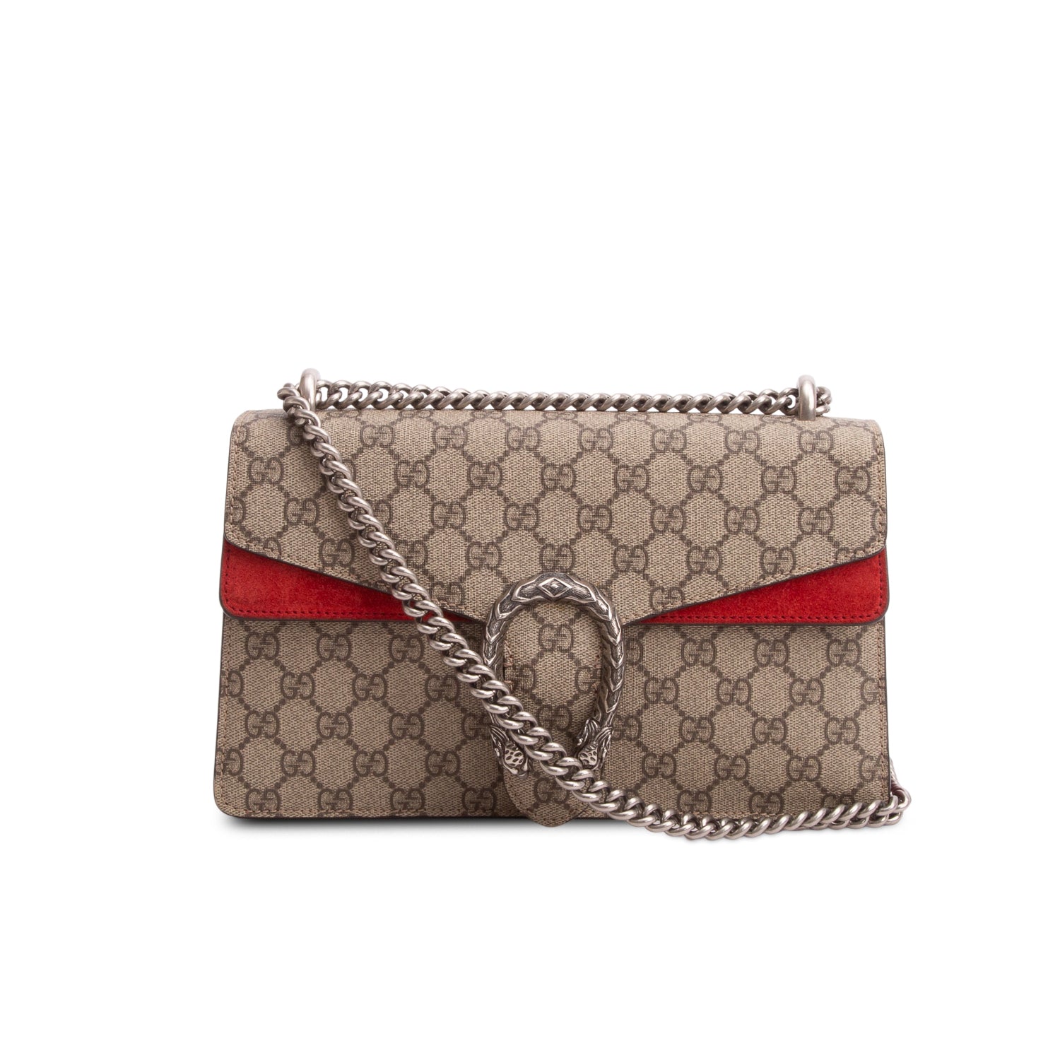Gucci GG Supreme Monogram Small Dionysus Shoulder Bag w/ Box