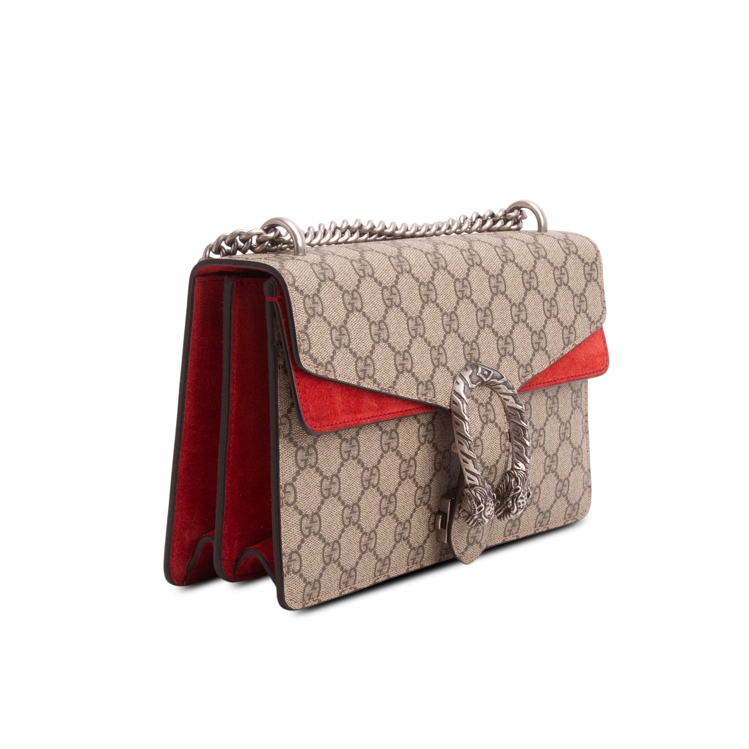 Gucci GG Supreme Monogram Small Dionysus Shoulder Bag w/ Box