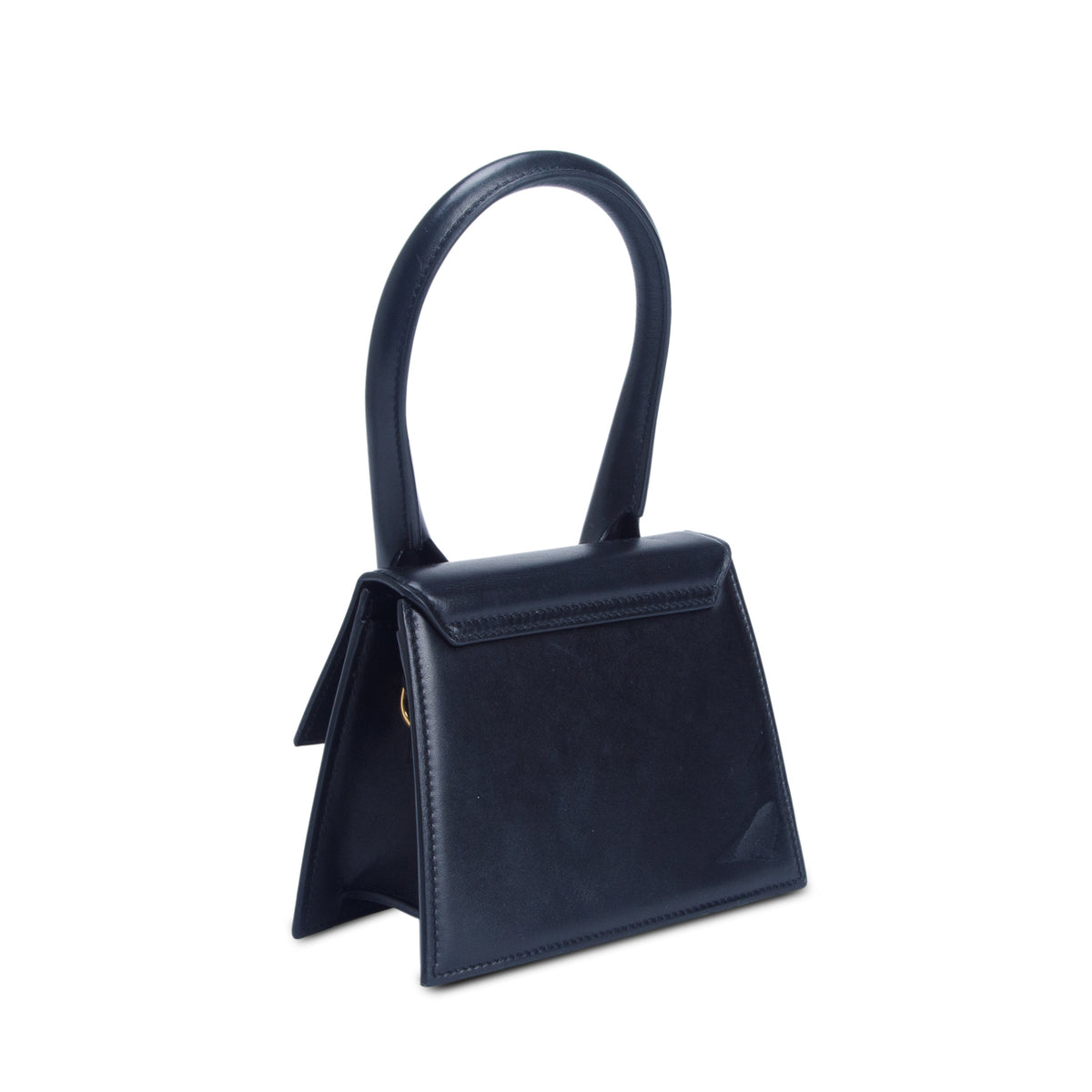 Jacquemus Black Smooth Calfskin Le Chiquito Moyen w/ Strap