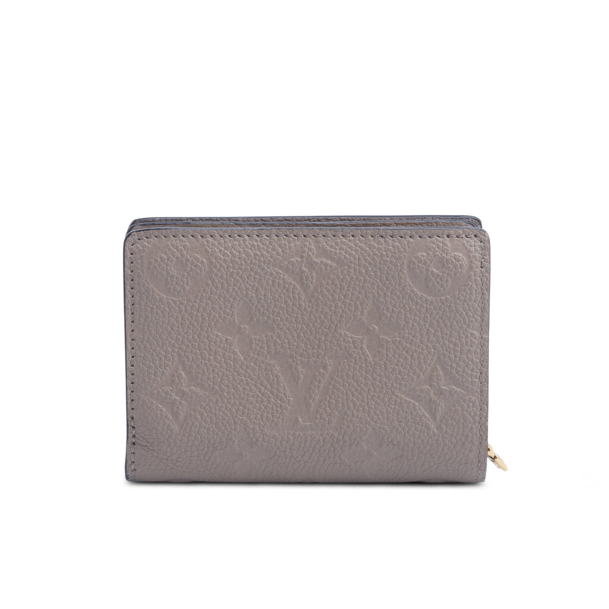 Louis Vuitton Turtledove Monogram Empreinte Leather Clea Wallet